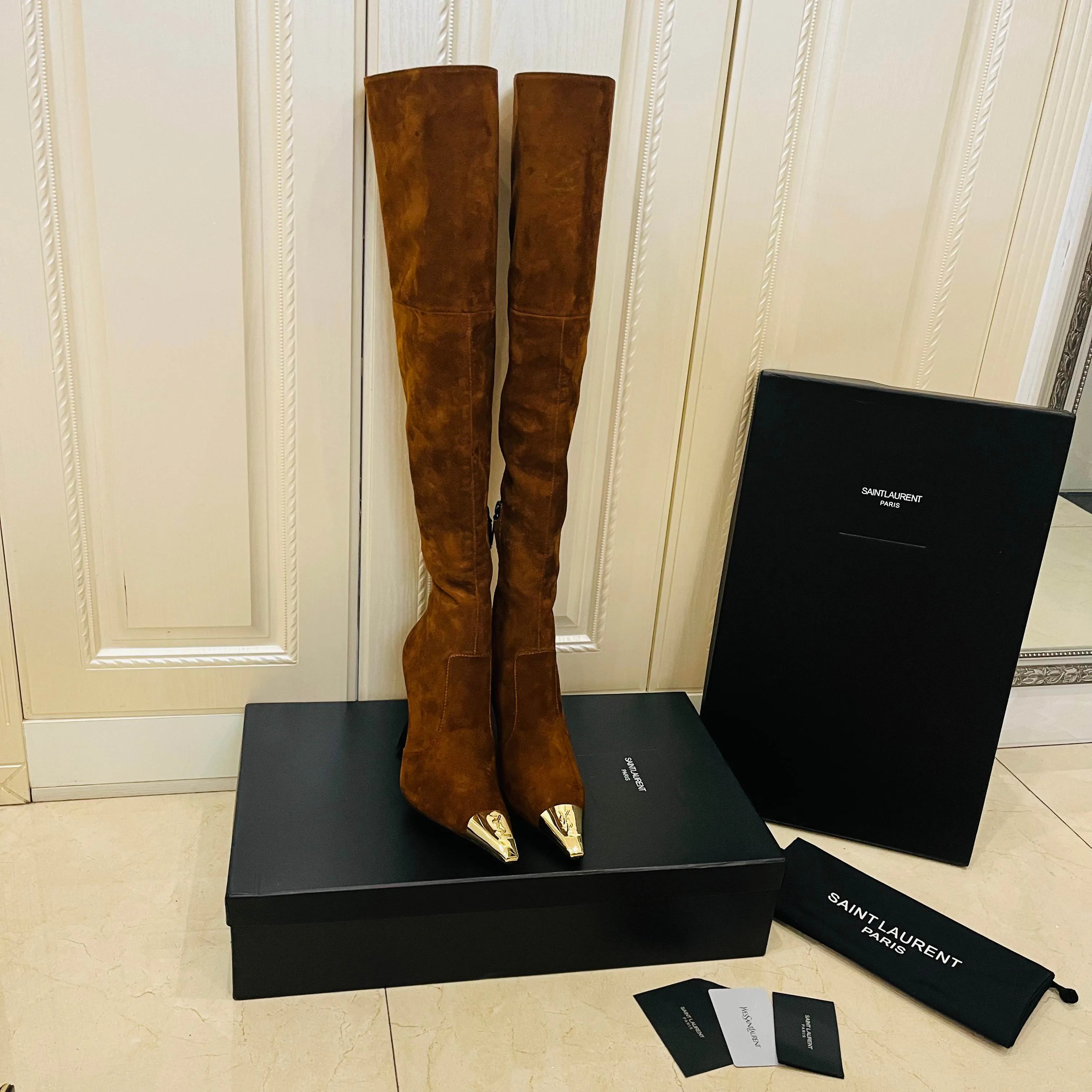 Сапоги Женские Saint Laurent 19068998
