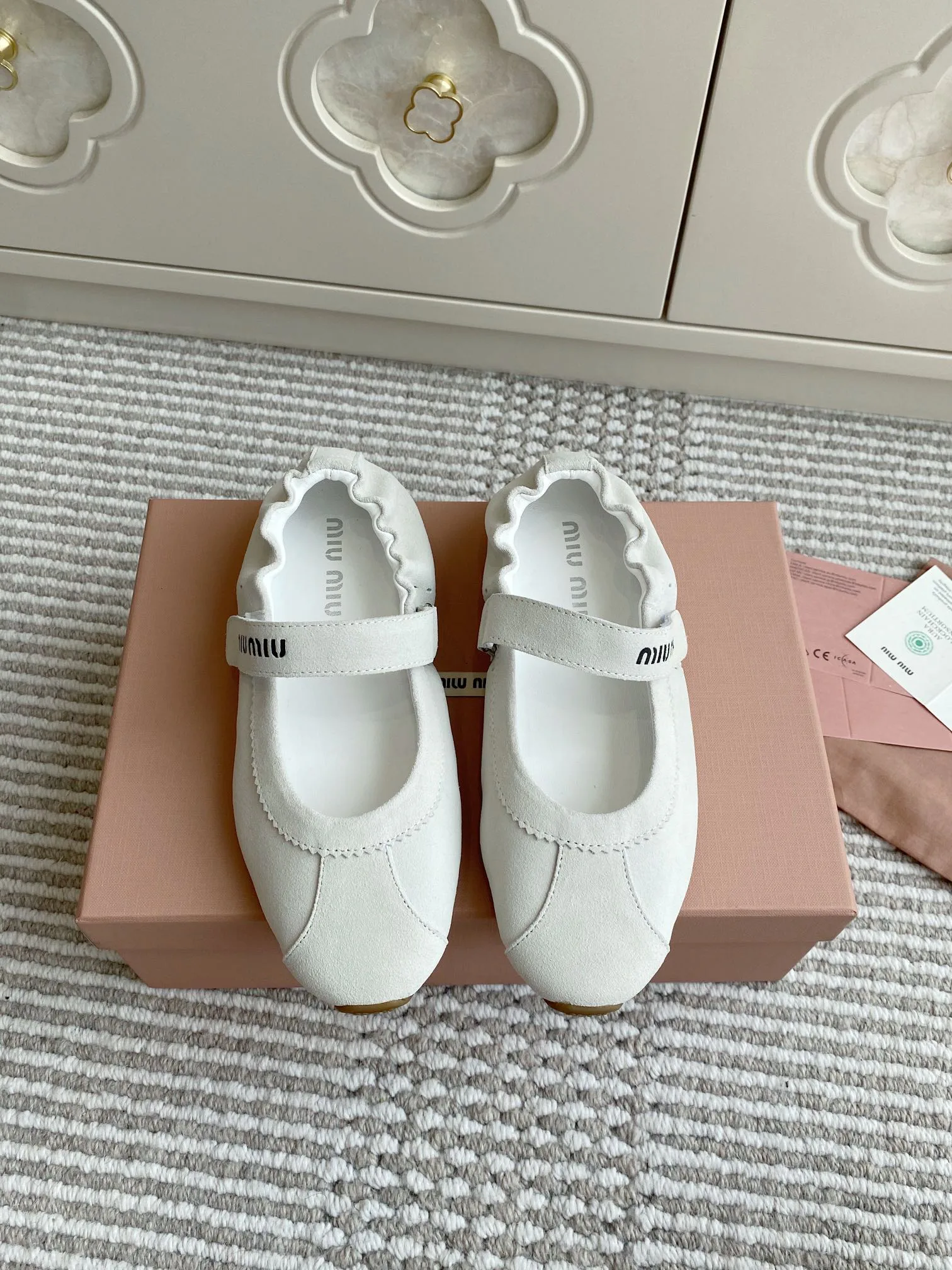 Балетки Женские Miu Miu 11546404