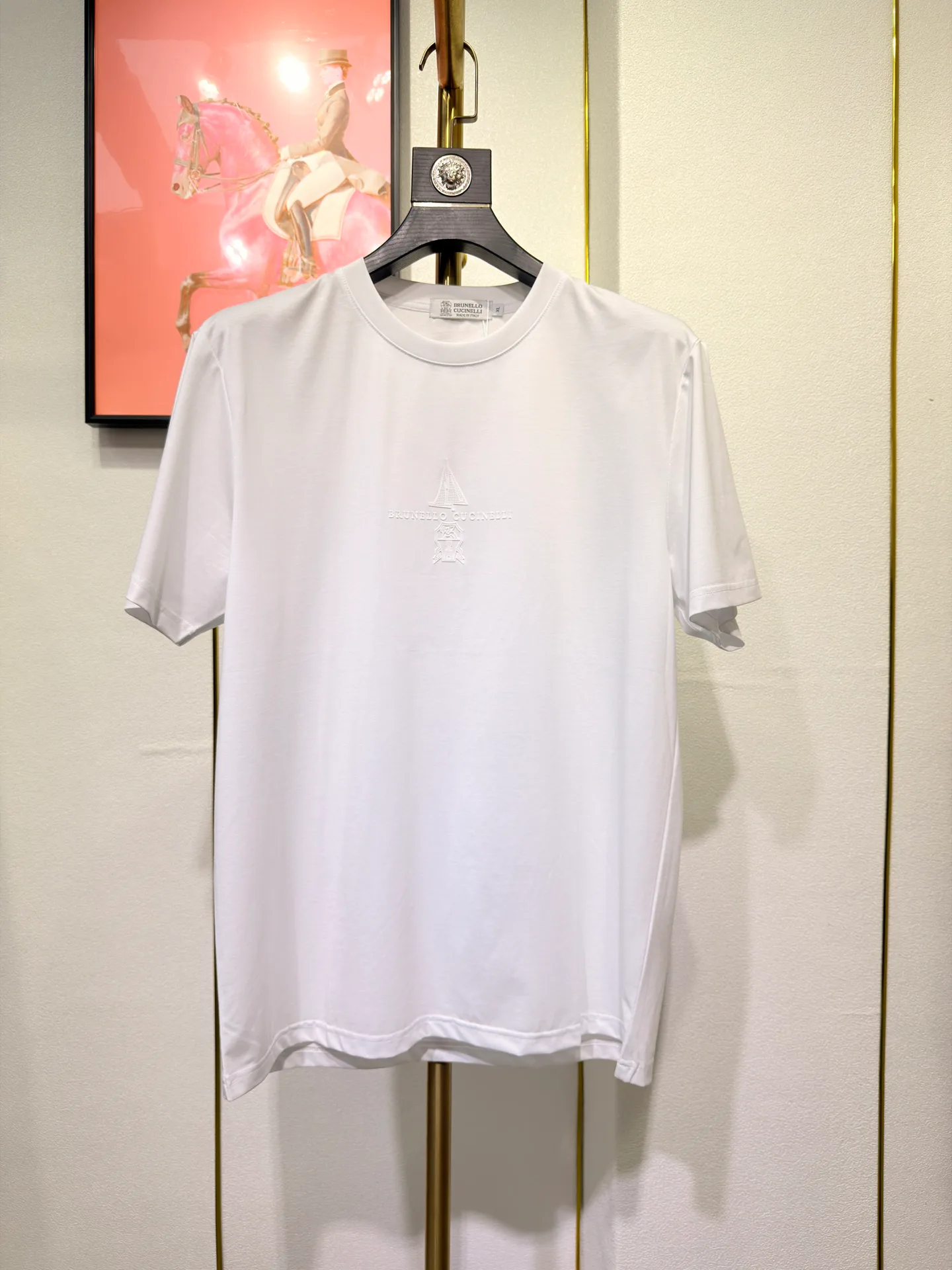Футболки Мужские Brunello Cucinelli 14261010