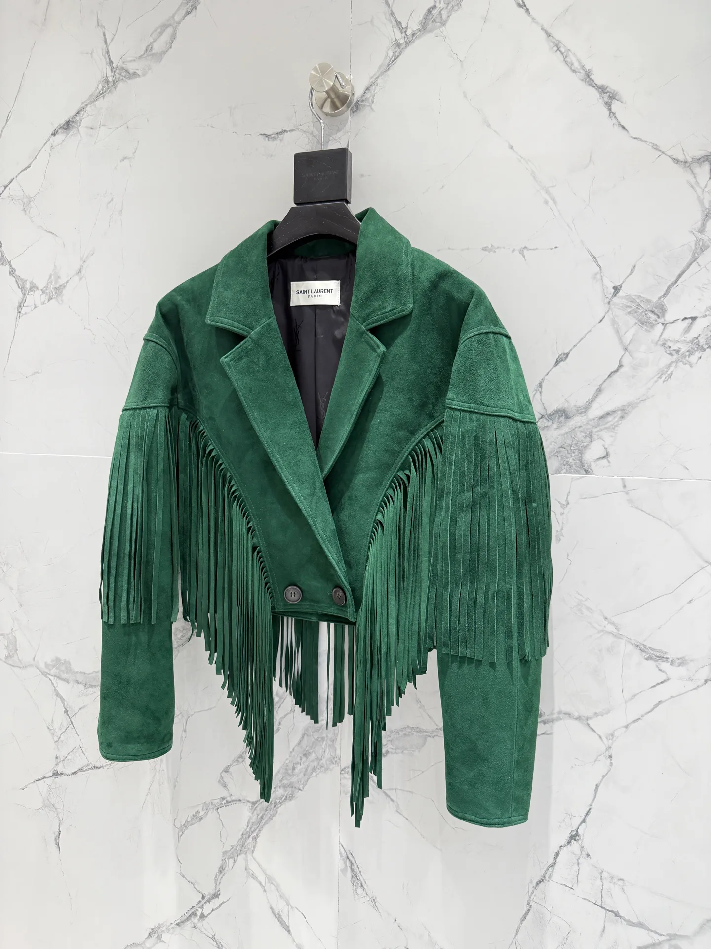 Кожаные Куртки И Дублёнки Женские Saint Laurent 12957007