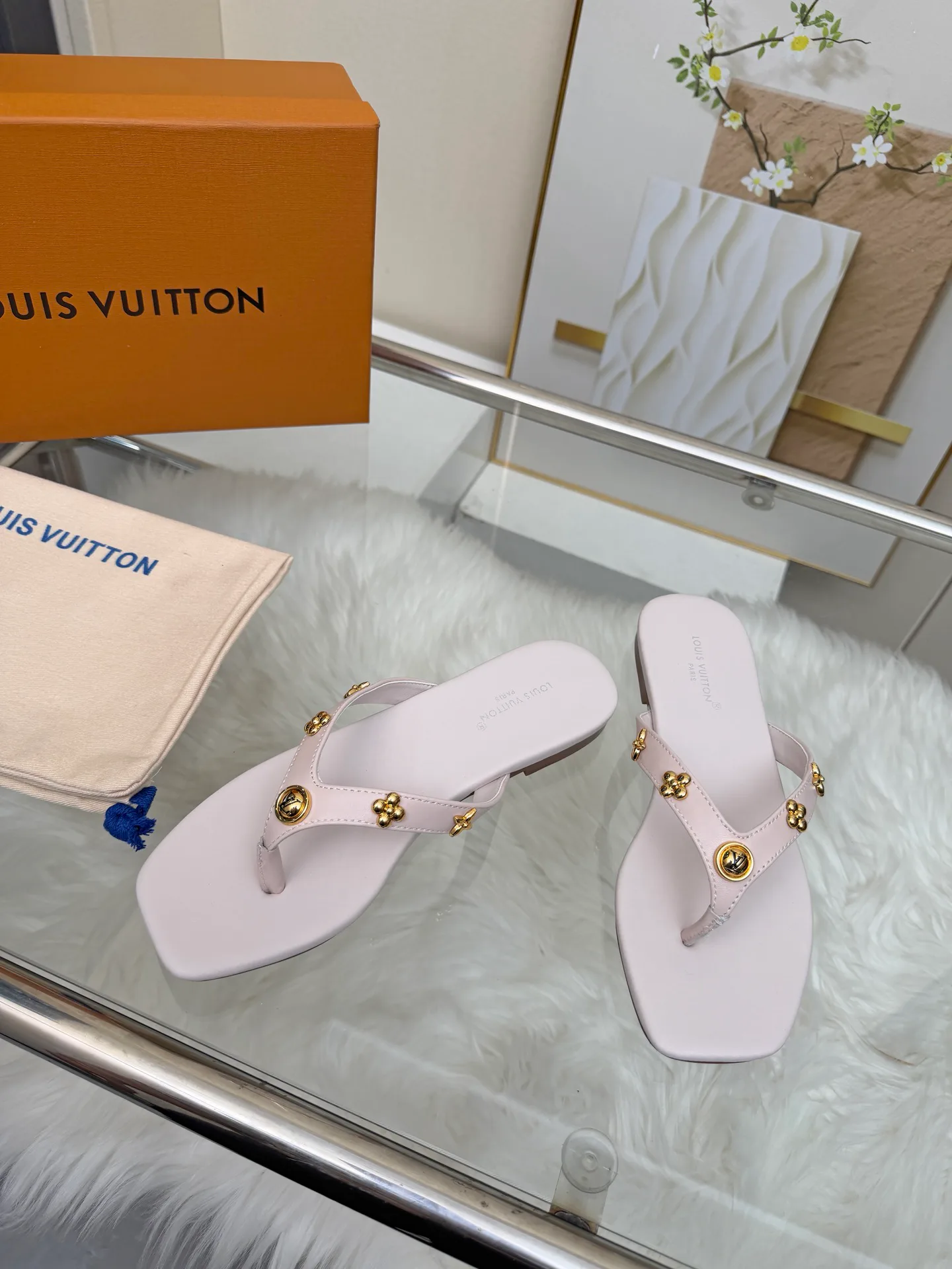Шлепанцы Женские Louis Vuitton 13253496