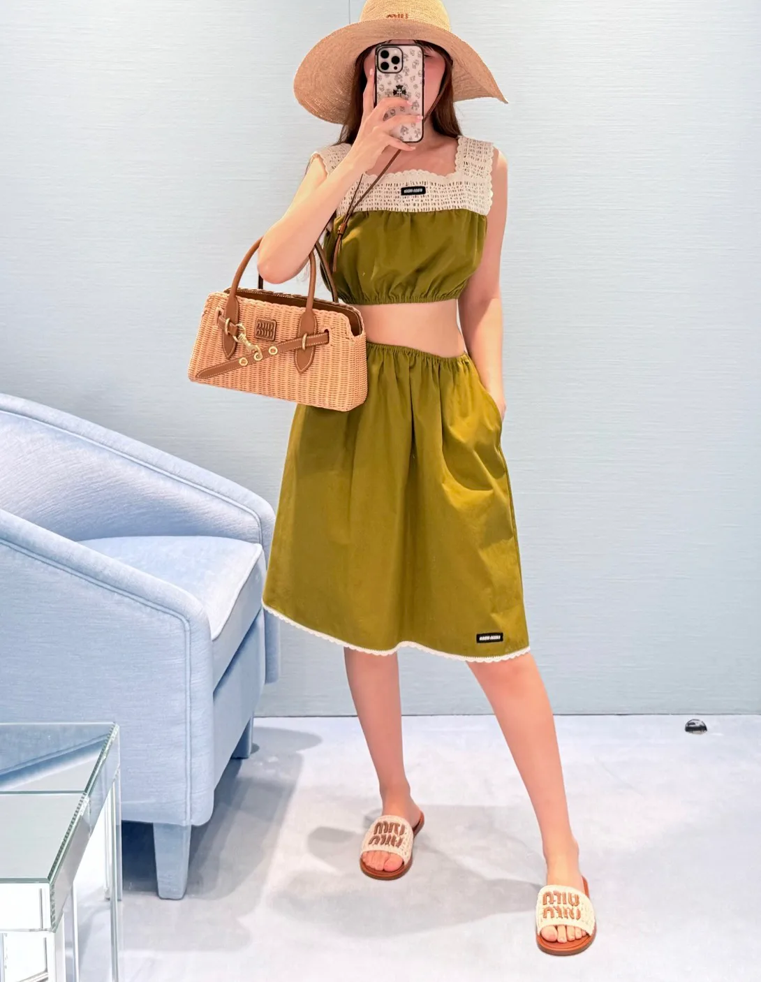 Юбки Женские Miu Miu 17289670