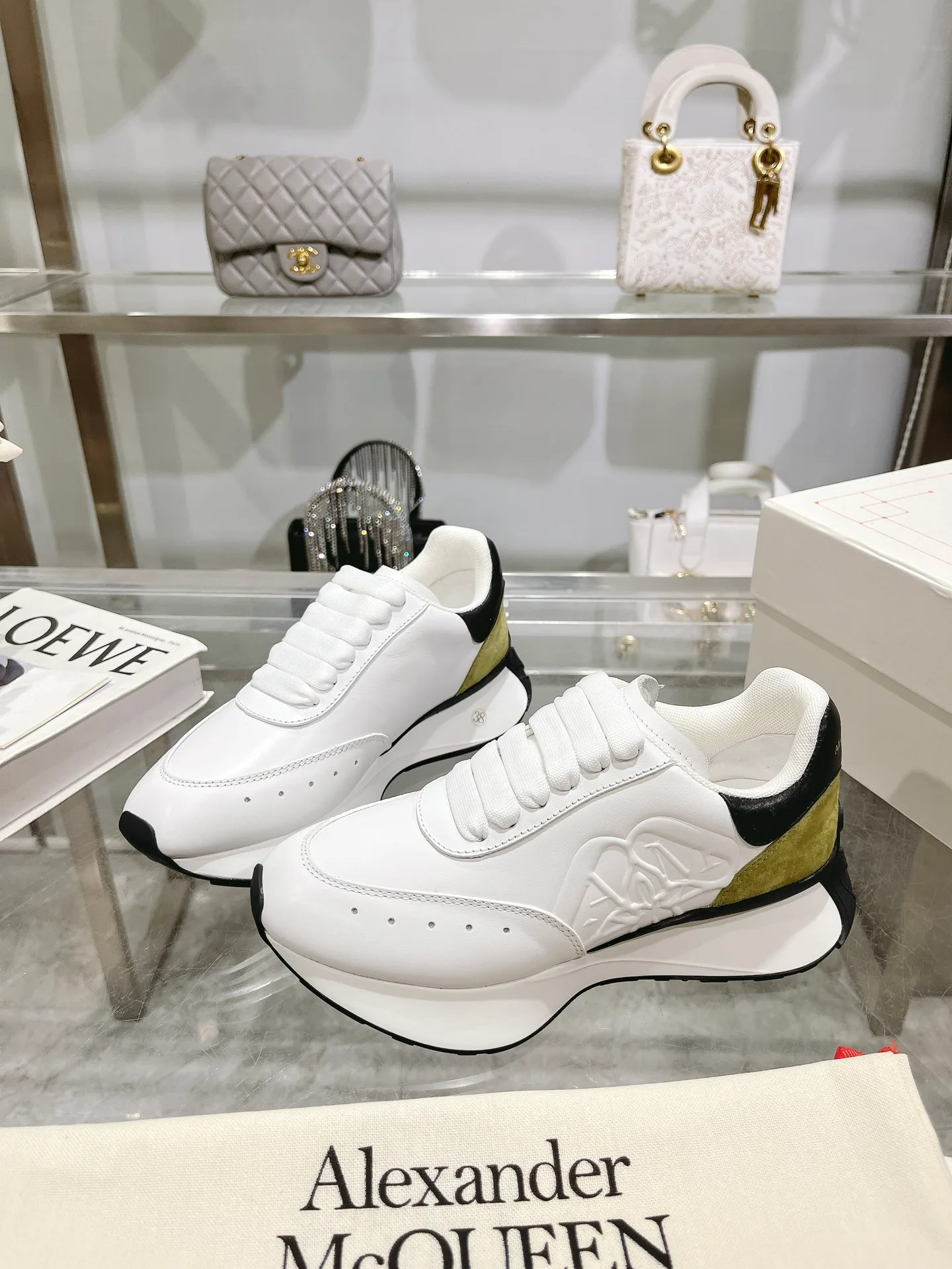 Кроссовки Мужские Alexander Mcqueen 18011213