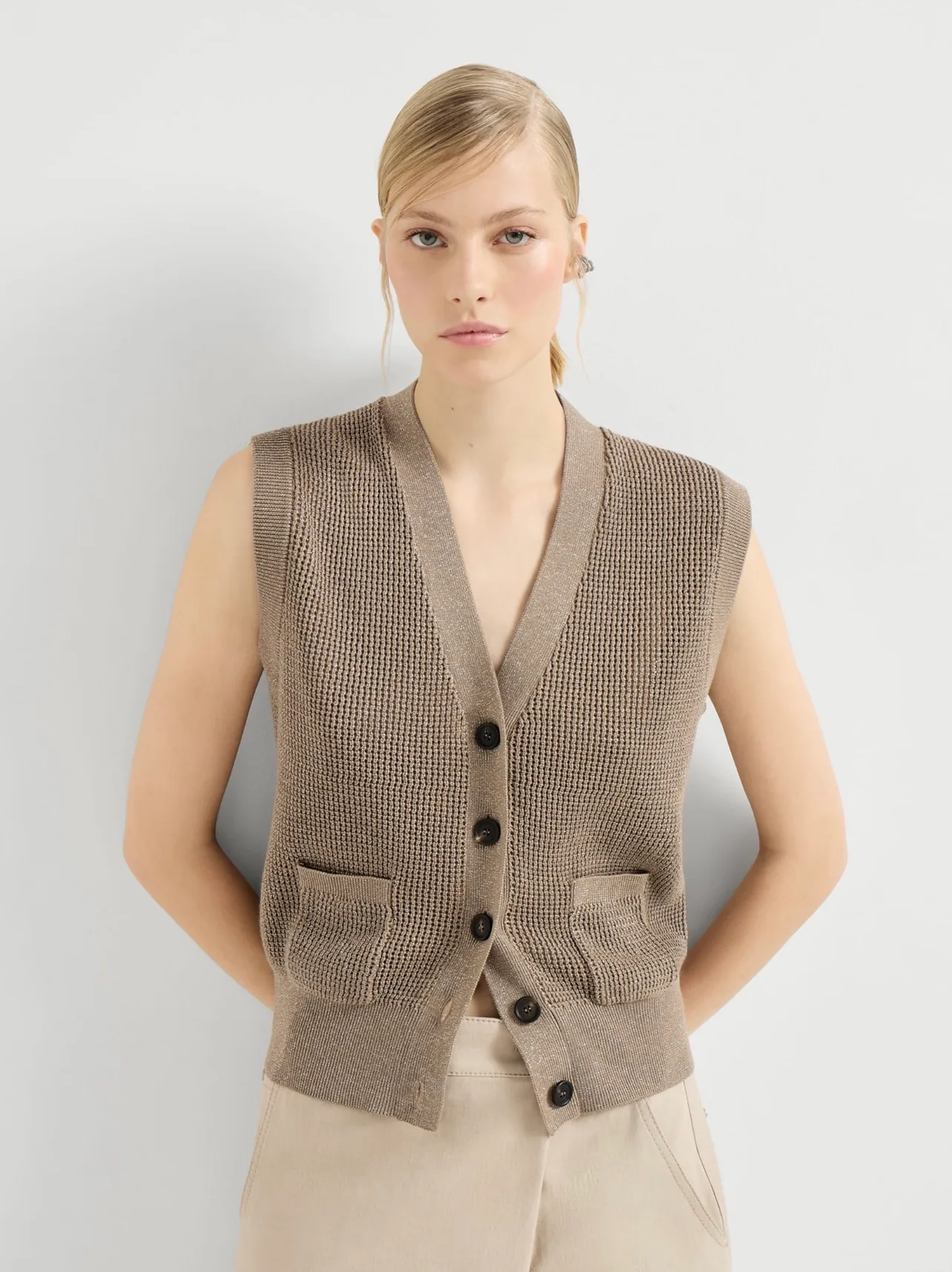 Жилеты Женские Brunello Cucinelli 11700367