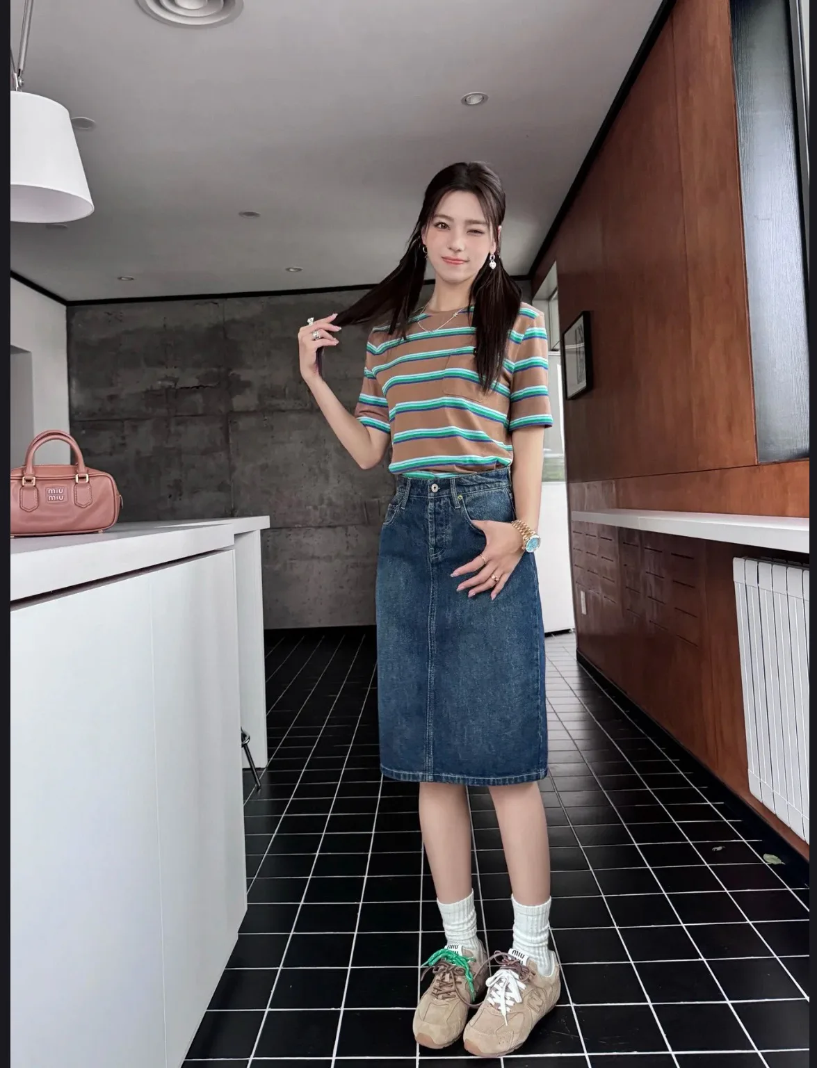 Юбки Женские Miu Miu 27254