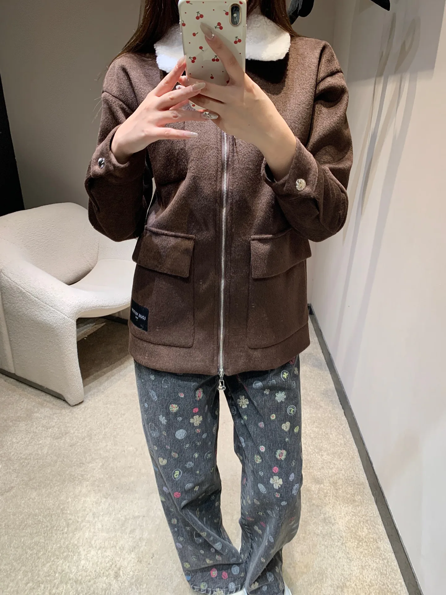 Куртки И Пуховики Женские Louis Vuitton 272961