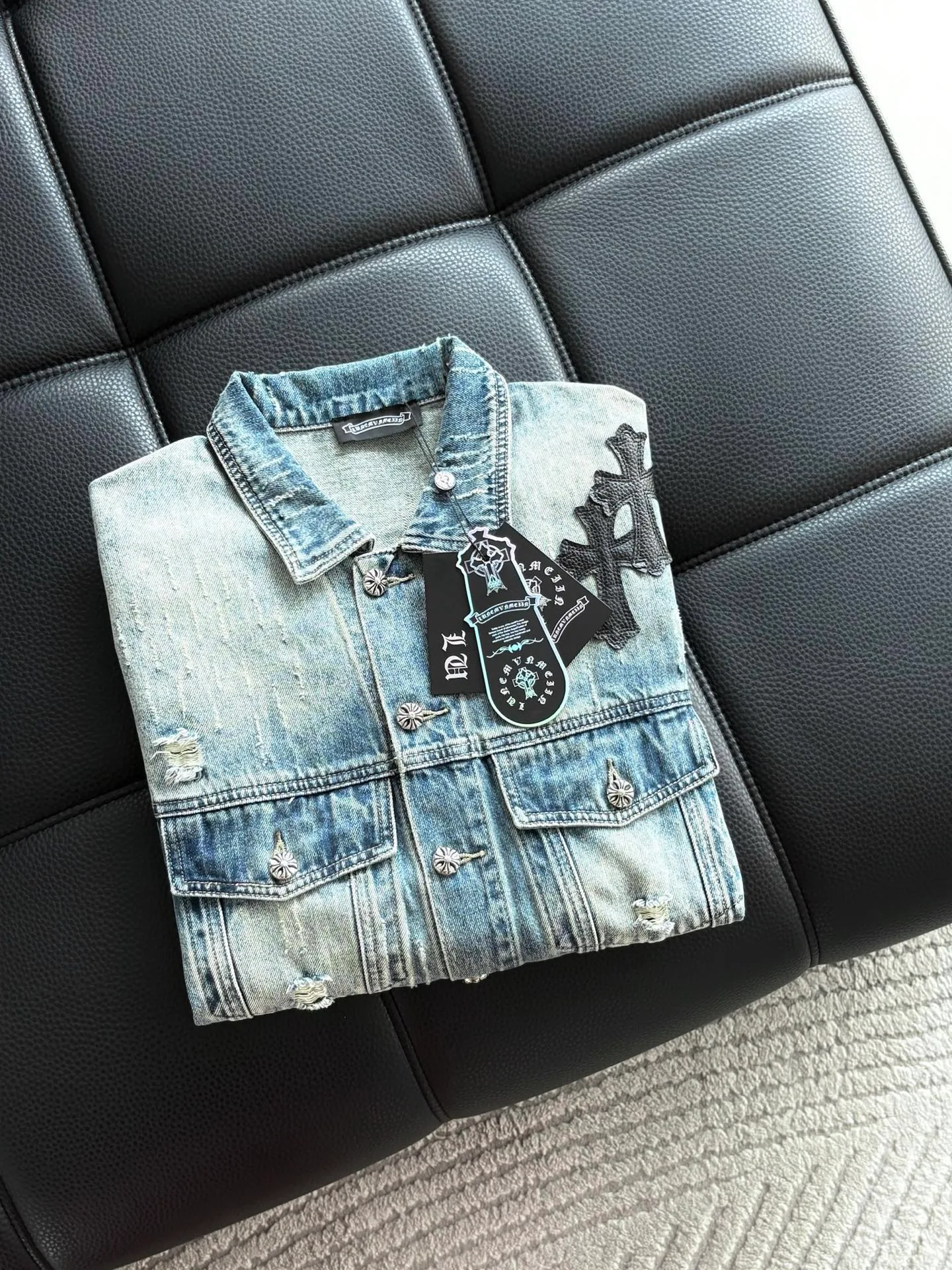 Куртки И Пуховики Женские Chrome Hearts 9729761