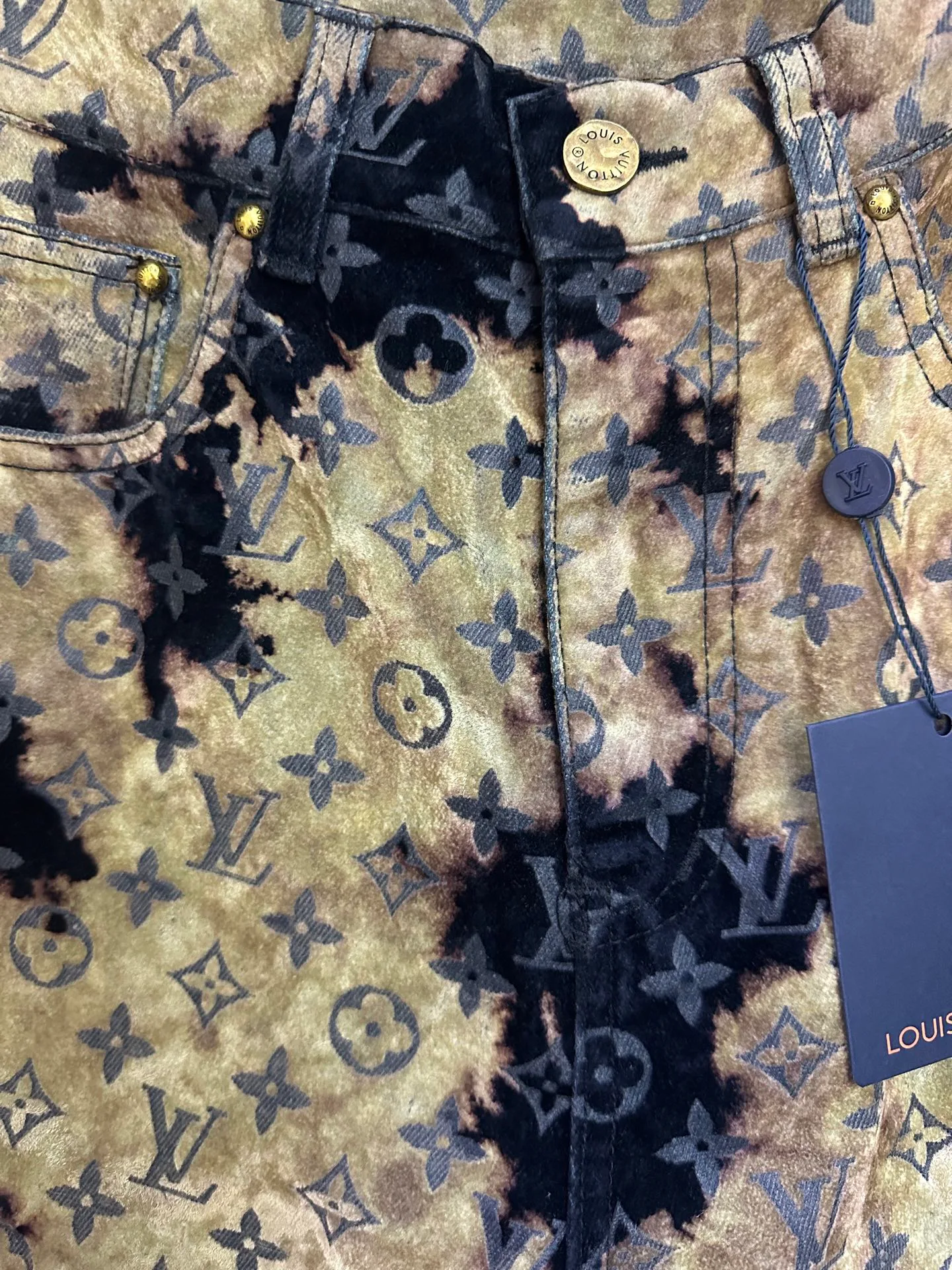 Джинсы Мужские Louis Vuitton 452522