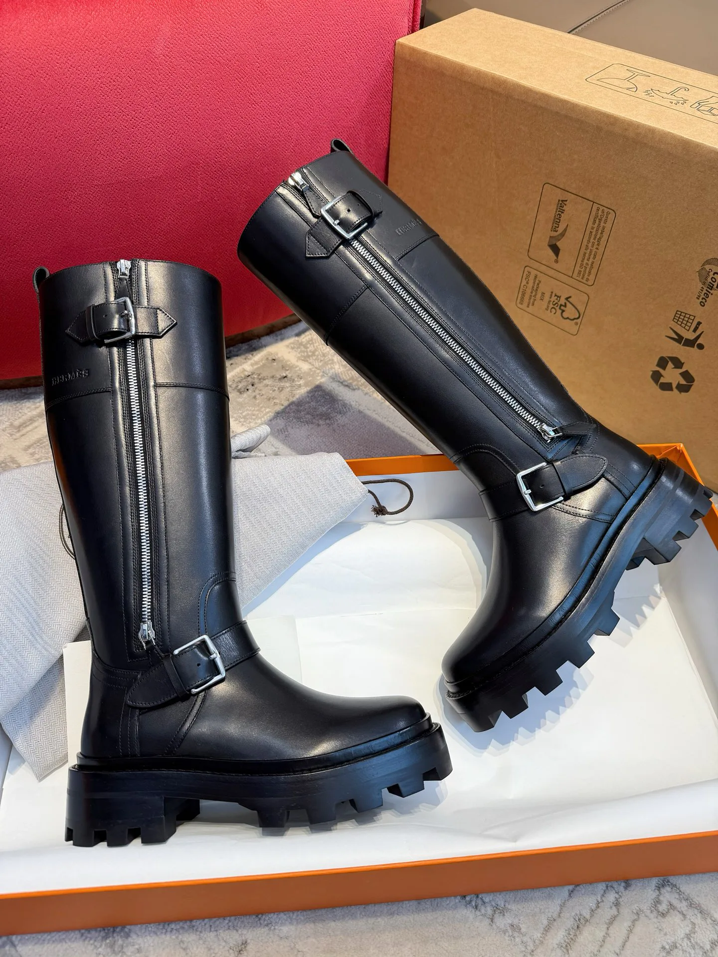 Сапоги Женские Hermes 18152736
