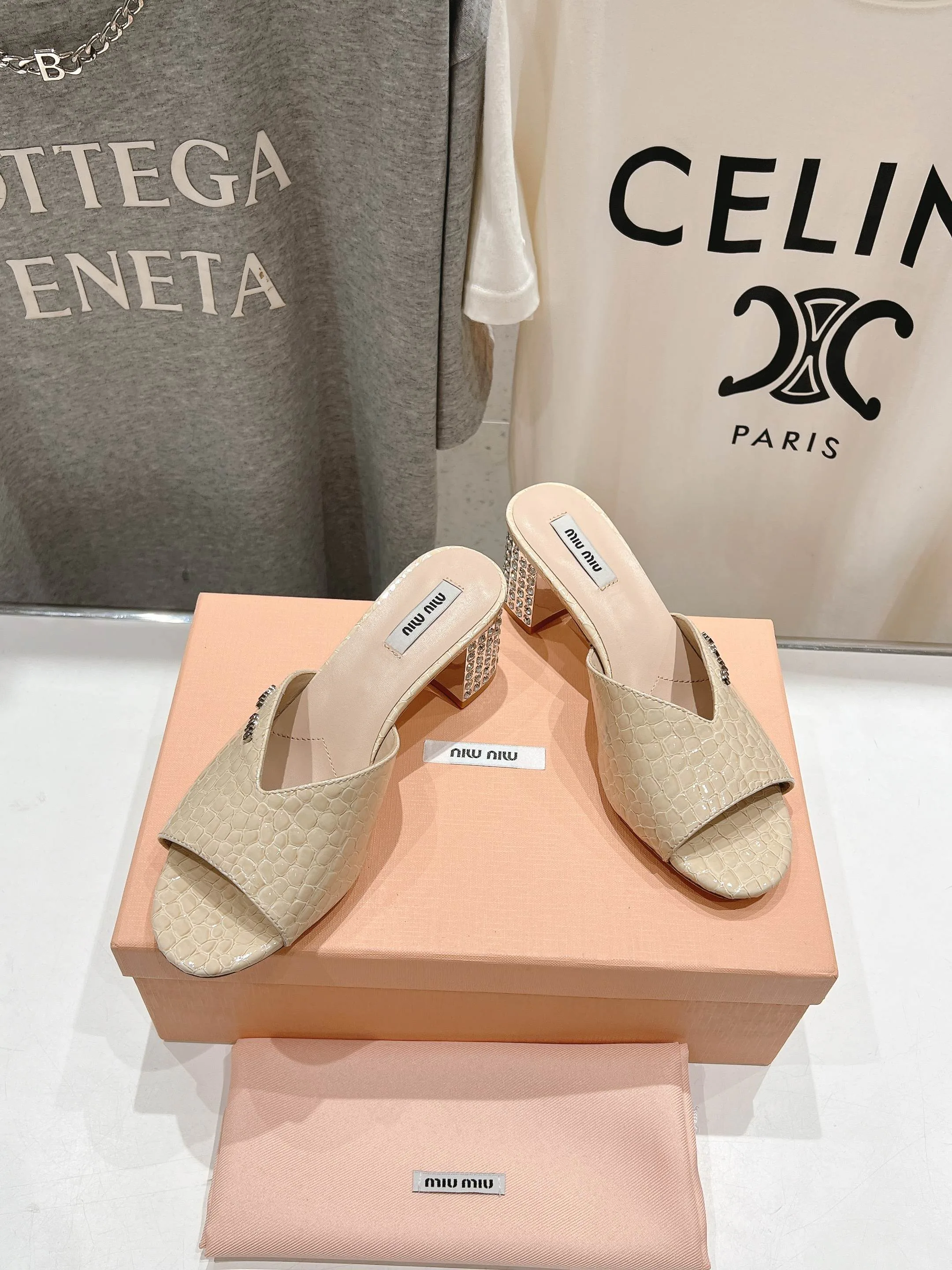 Босоножки Женские Miu Miu