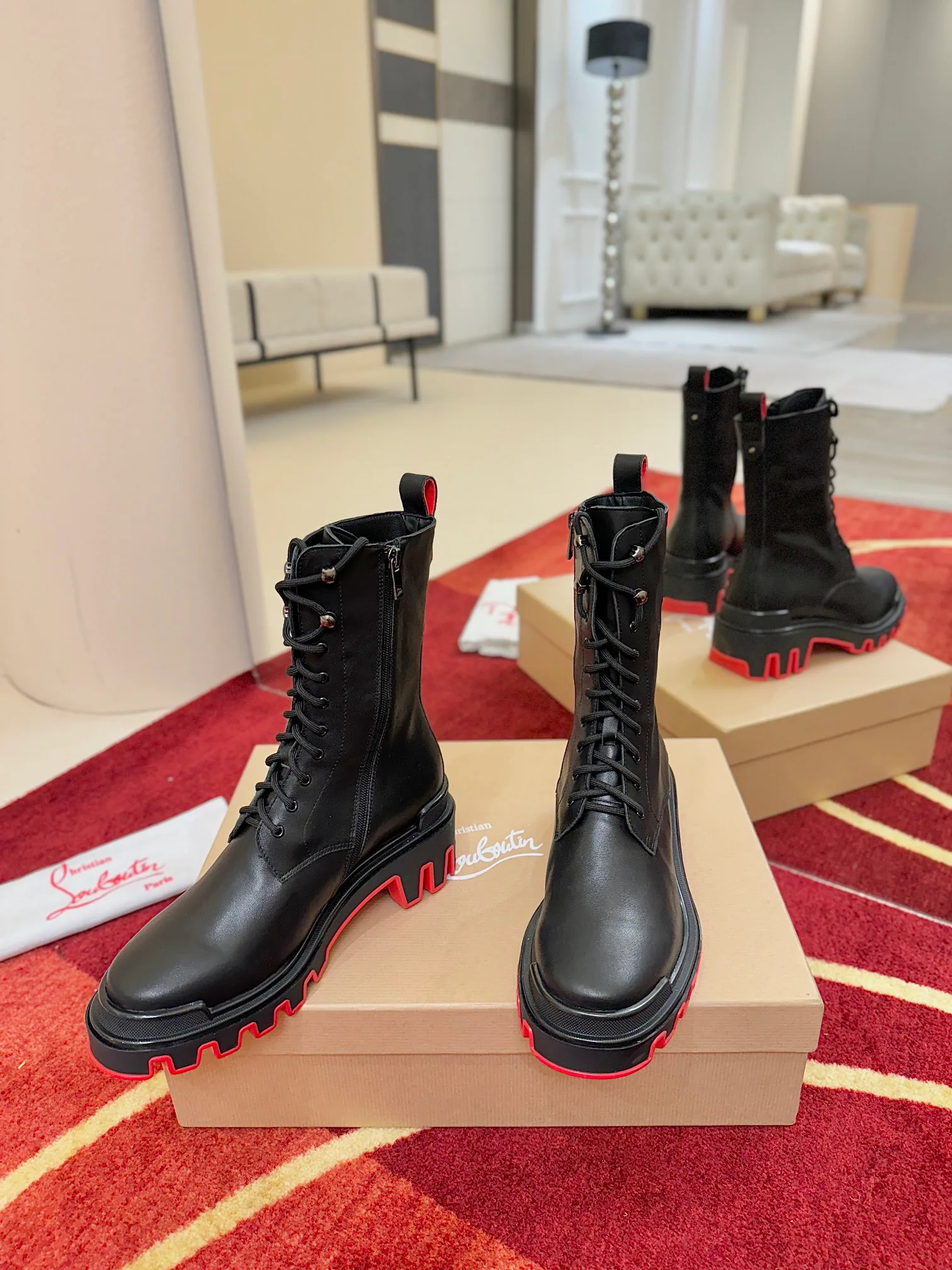 Ботинки Мужские Christian Louboutin 1053827