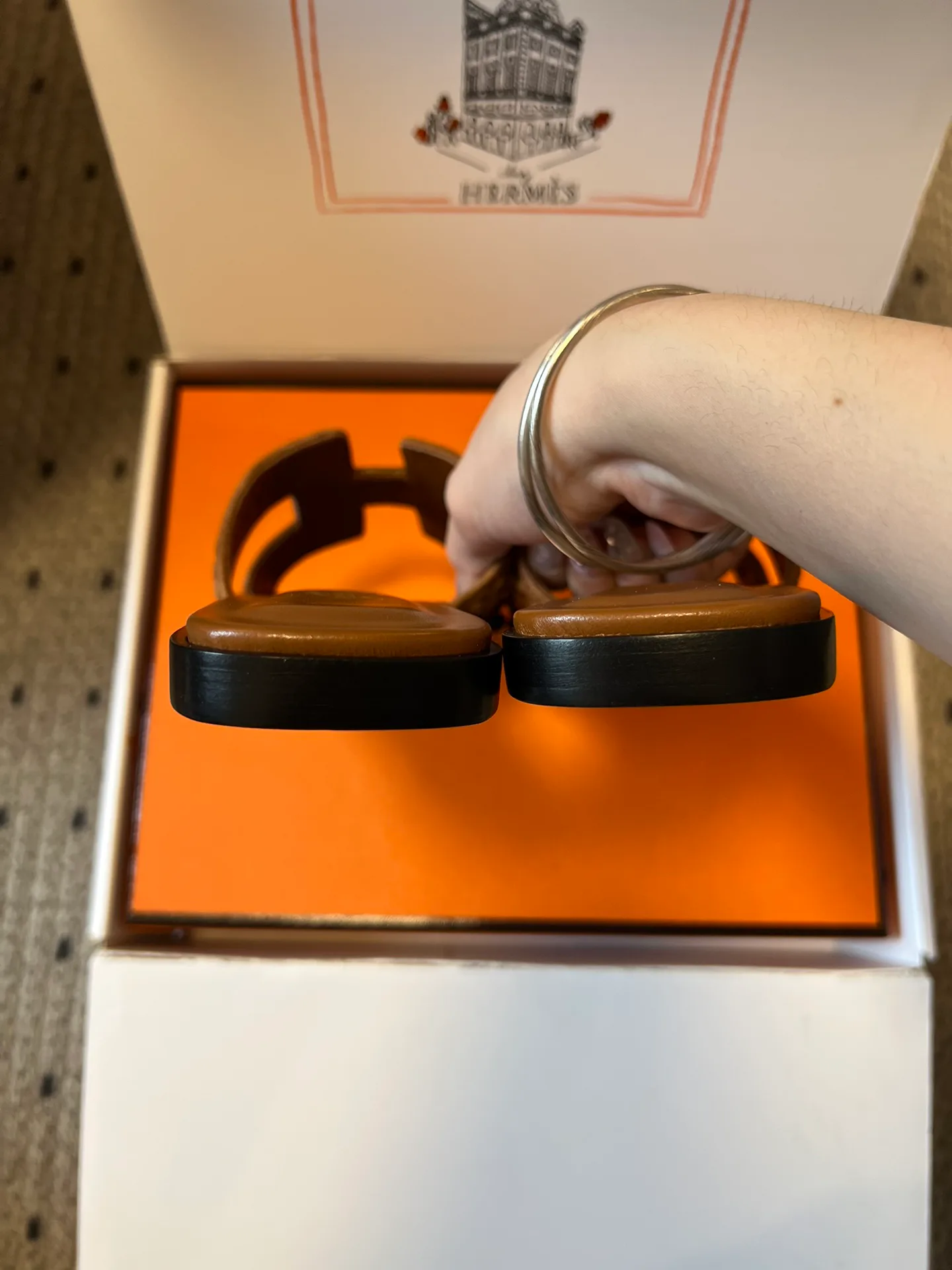 Шлепанцы Женские Hermes 10209542