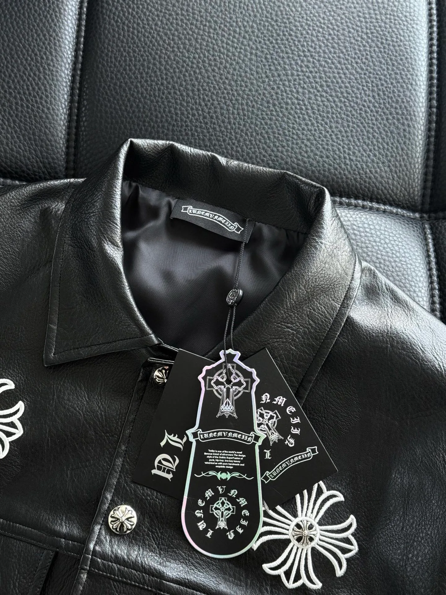 Кожаные Куртки И Дублёнки Женские Chrome Hearts 2238001