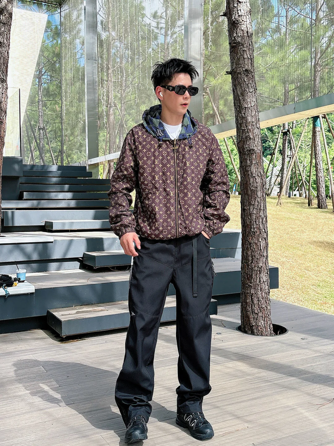 Куртки И Пуховики Мужские Louis Vuitton 17550785