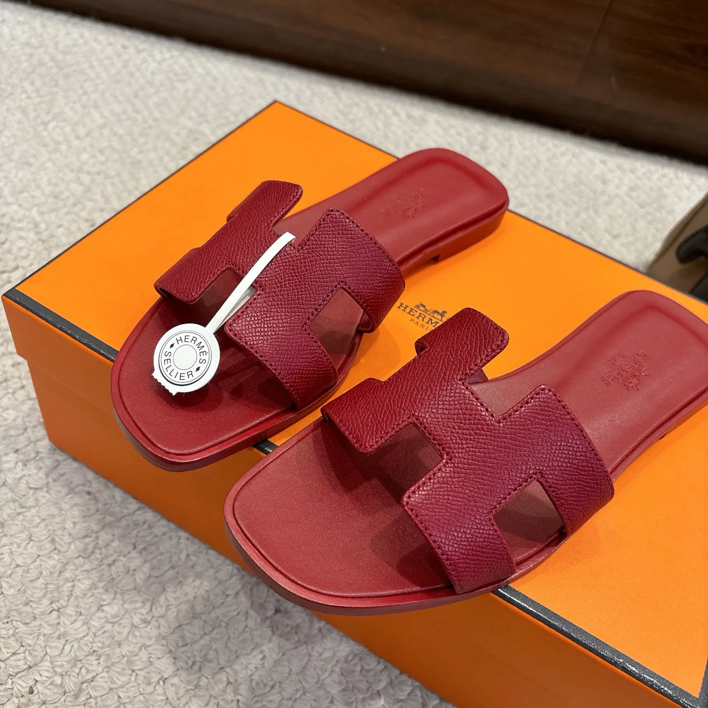 Шлепанцы Женские Hermes 2453840