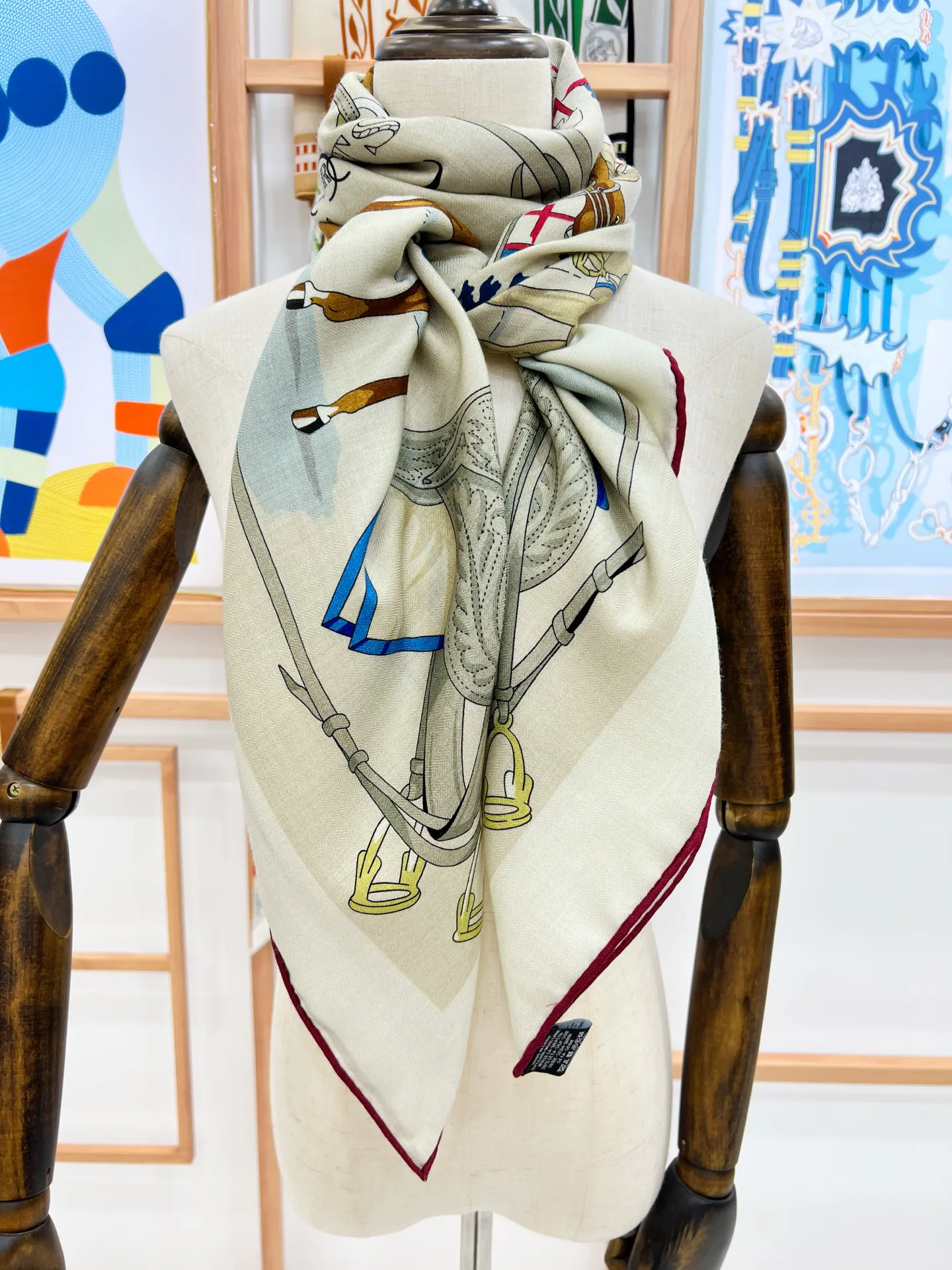Шарфы Hermes 15145937
