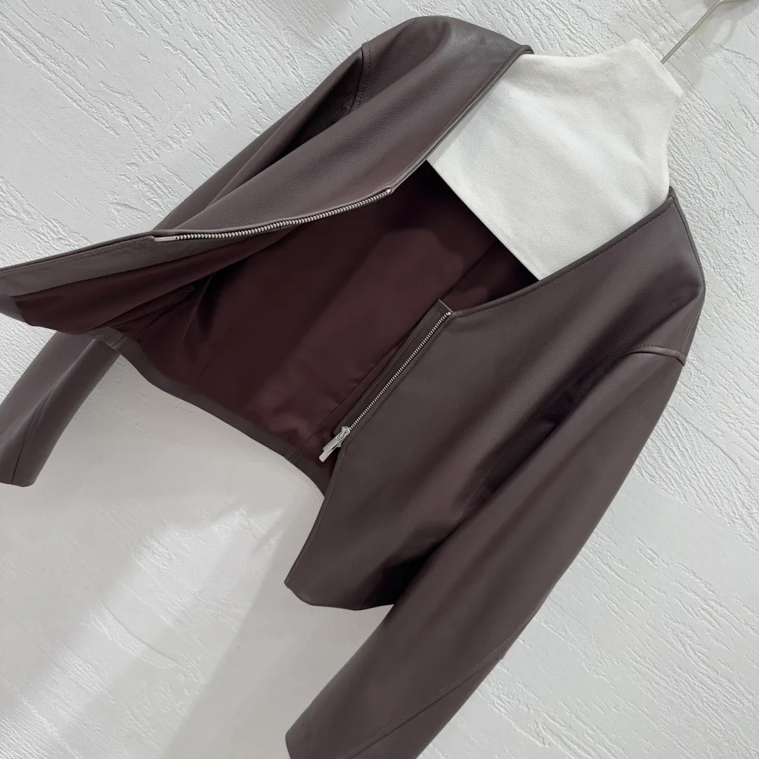 Кожаные Куртки И Дублёнки Женские Alaia 9923484