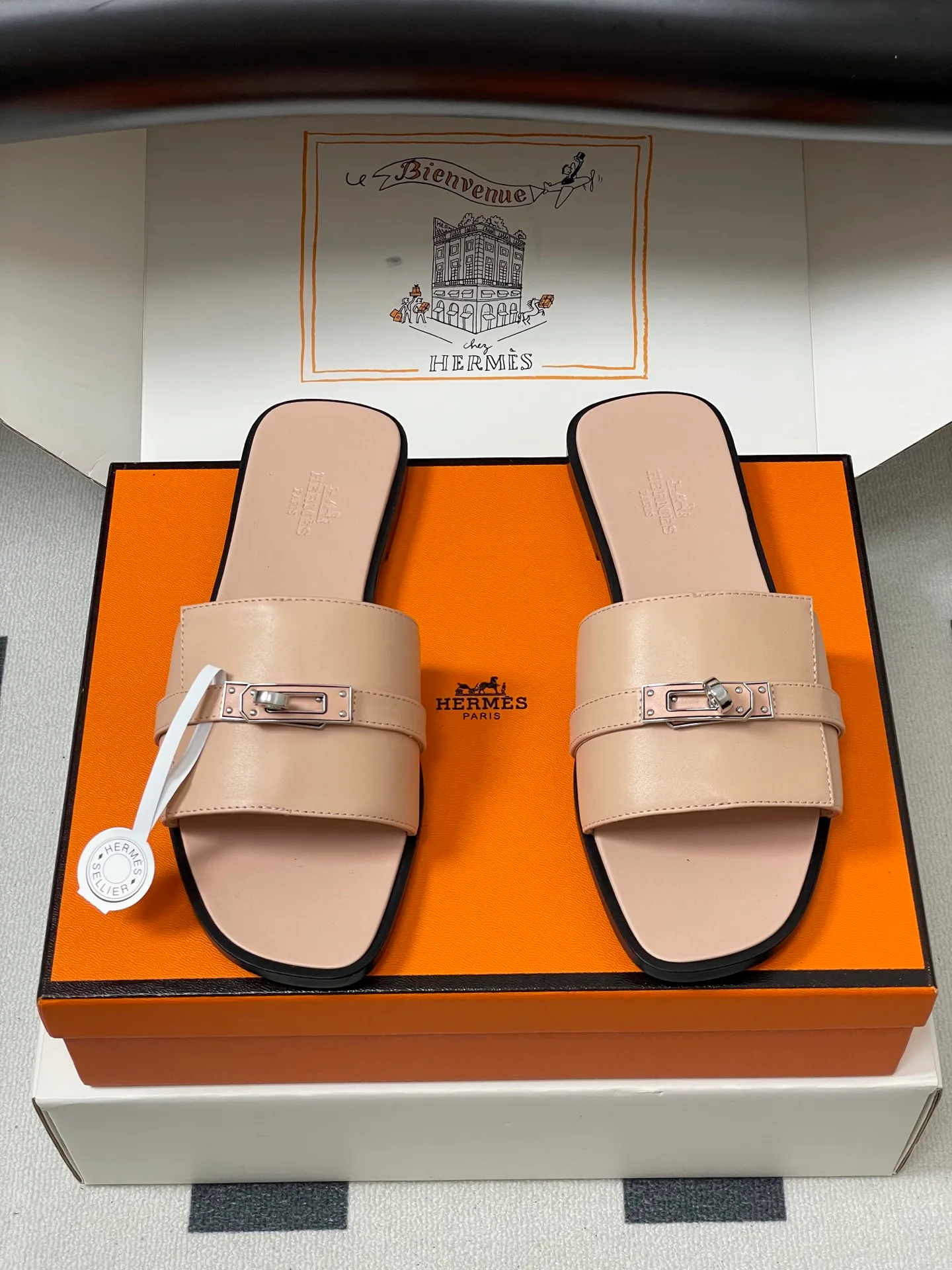 Шлепанцы Женские Hermes 59022