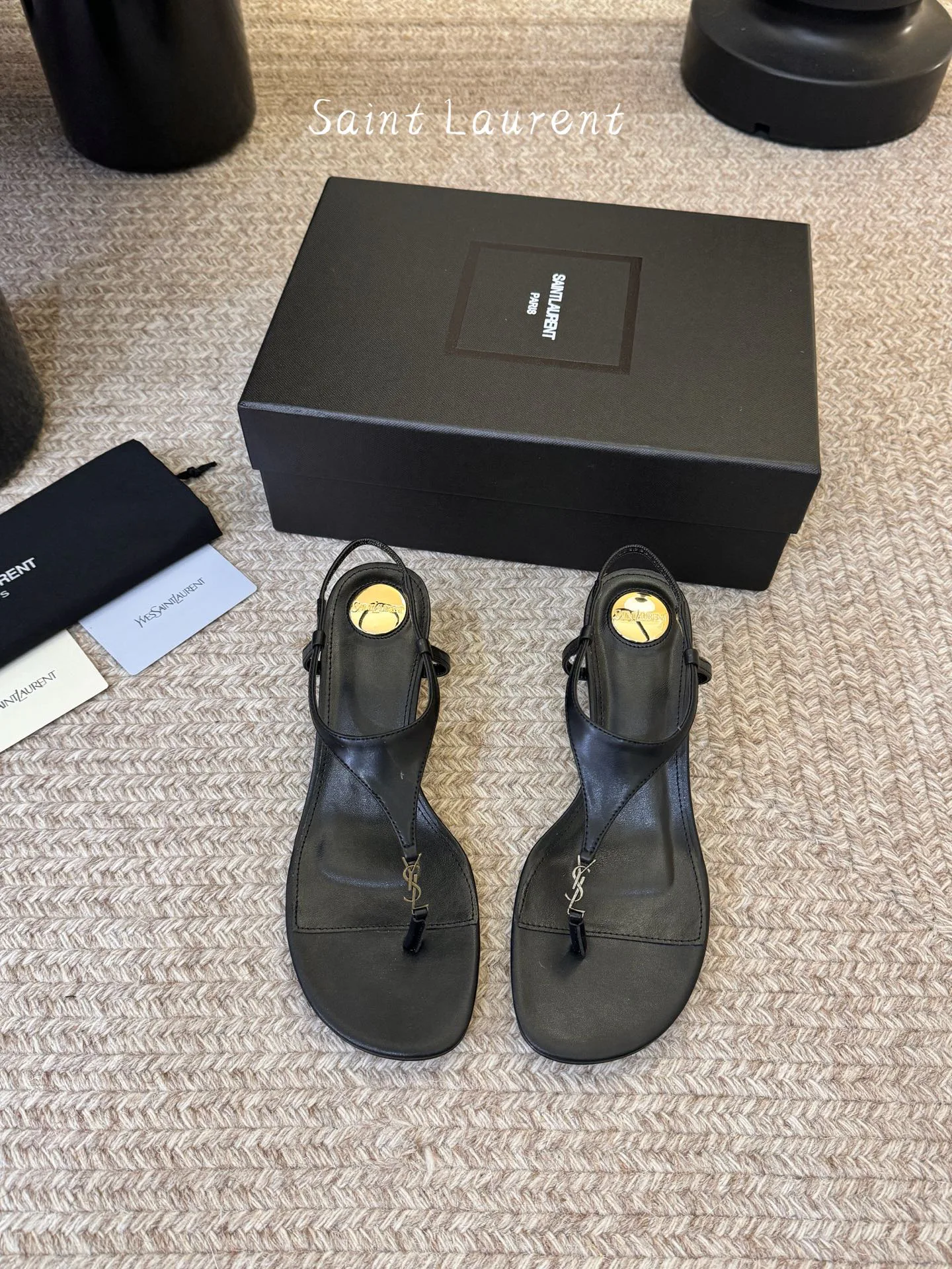 Сандалии Женские Saint Laurent 12780308