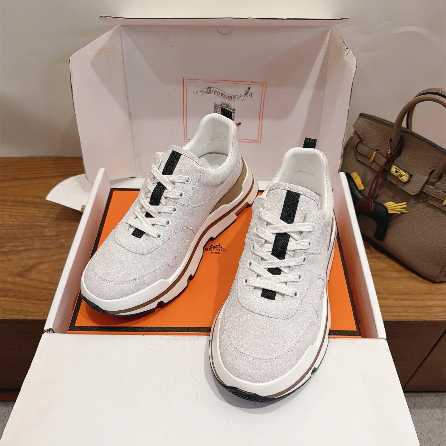 Кроссовки Мужские Hermes 19055231