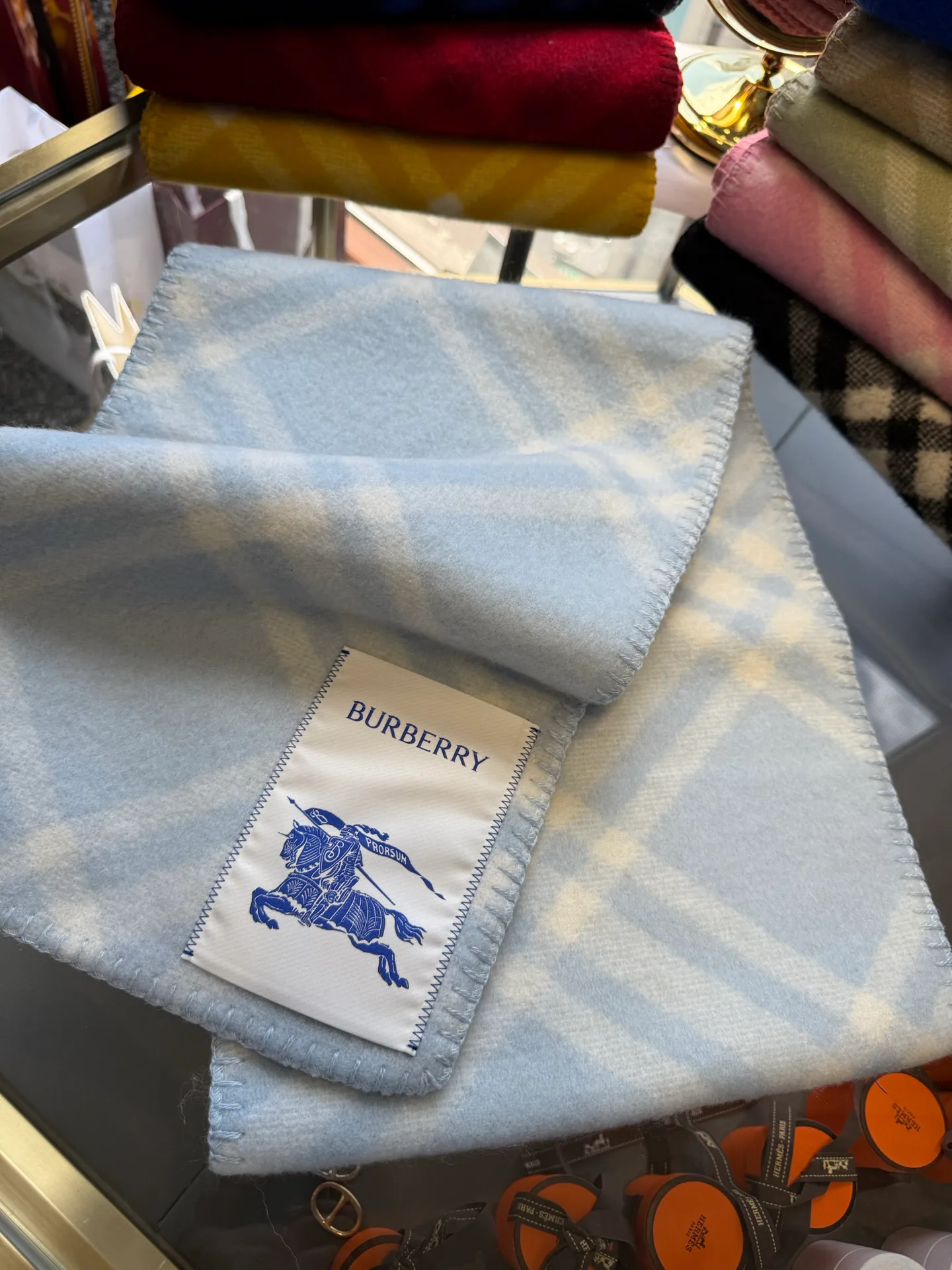 Шарфы Burberry 3874279