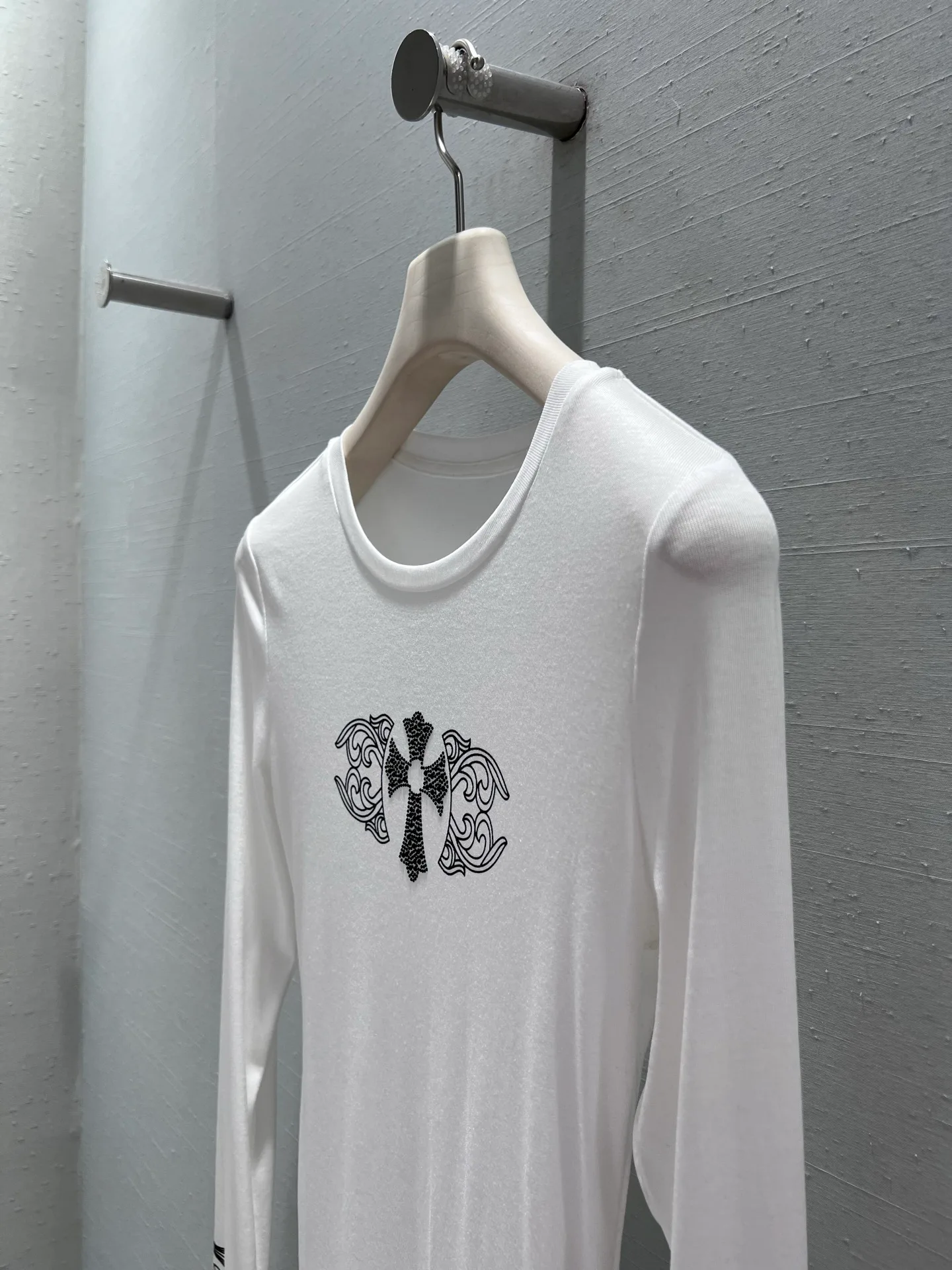 Лонгсливы Женские Chrome Hearts 1521079