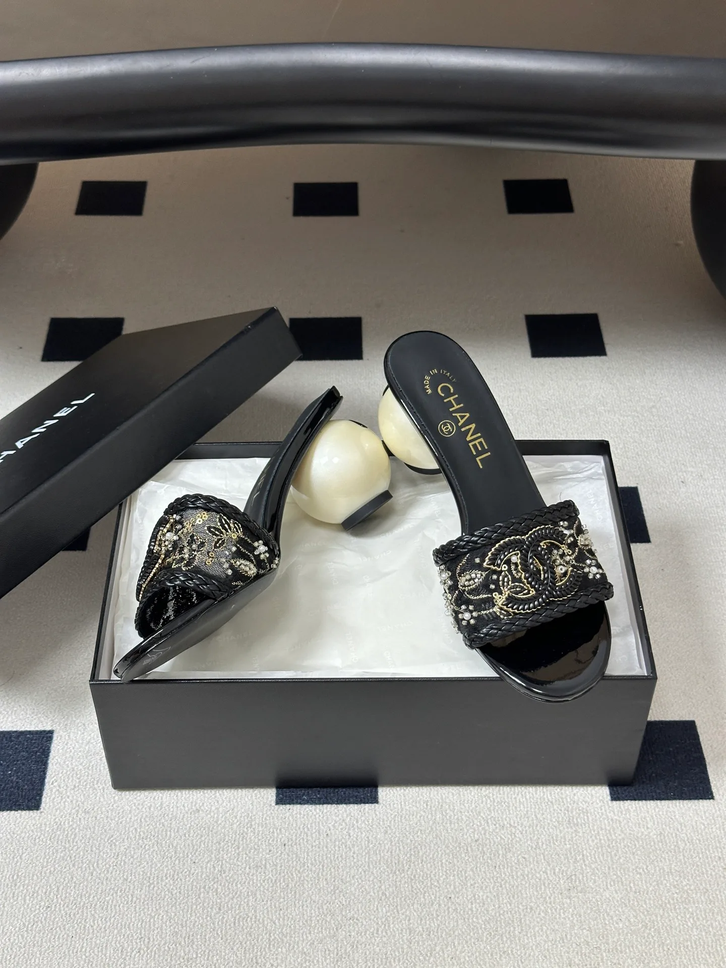 Босоножки Женские Chanel 17403443