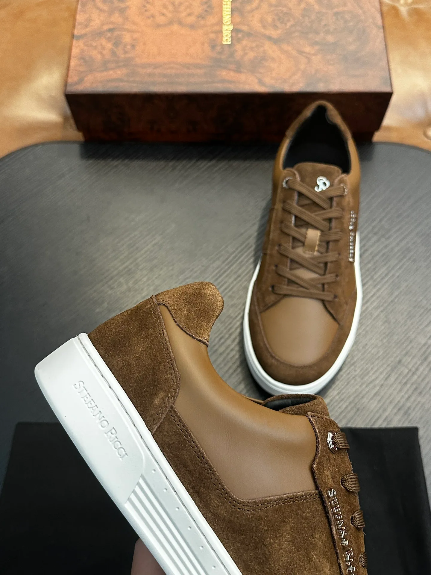 Кеды Мужские Stefano Ricci 1261613