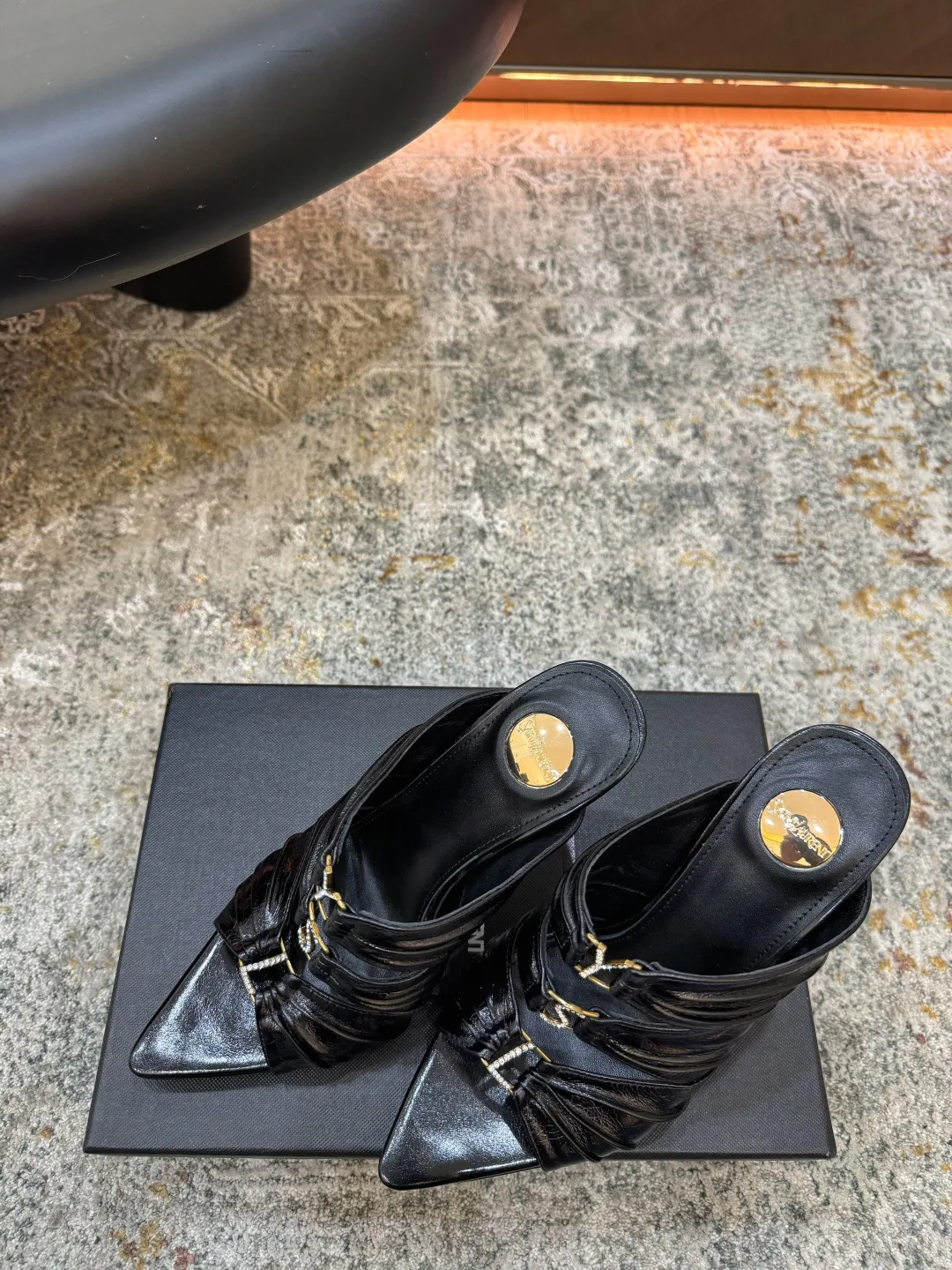 Босоножки Женские Saint Laurent 11579364