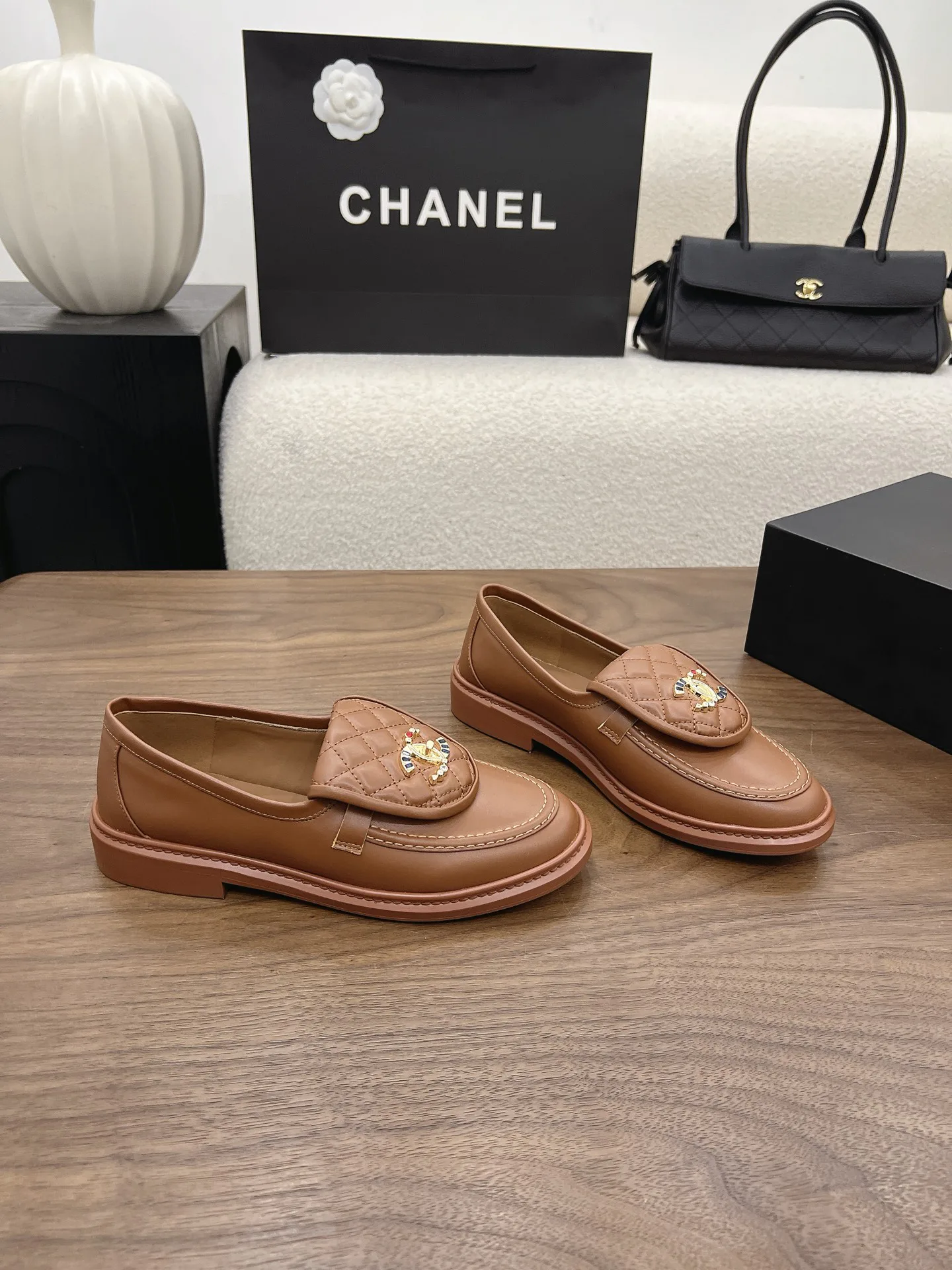 Лоферы И Мокасины Женские Chanel 17303655