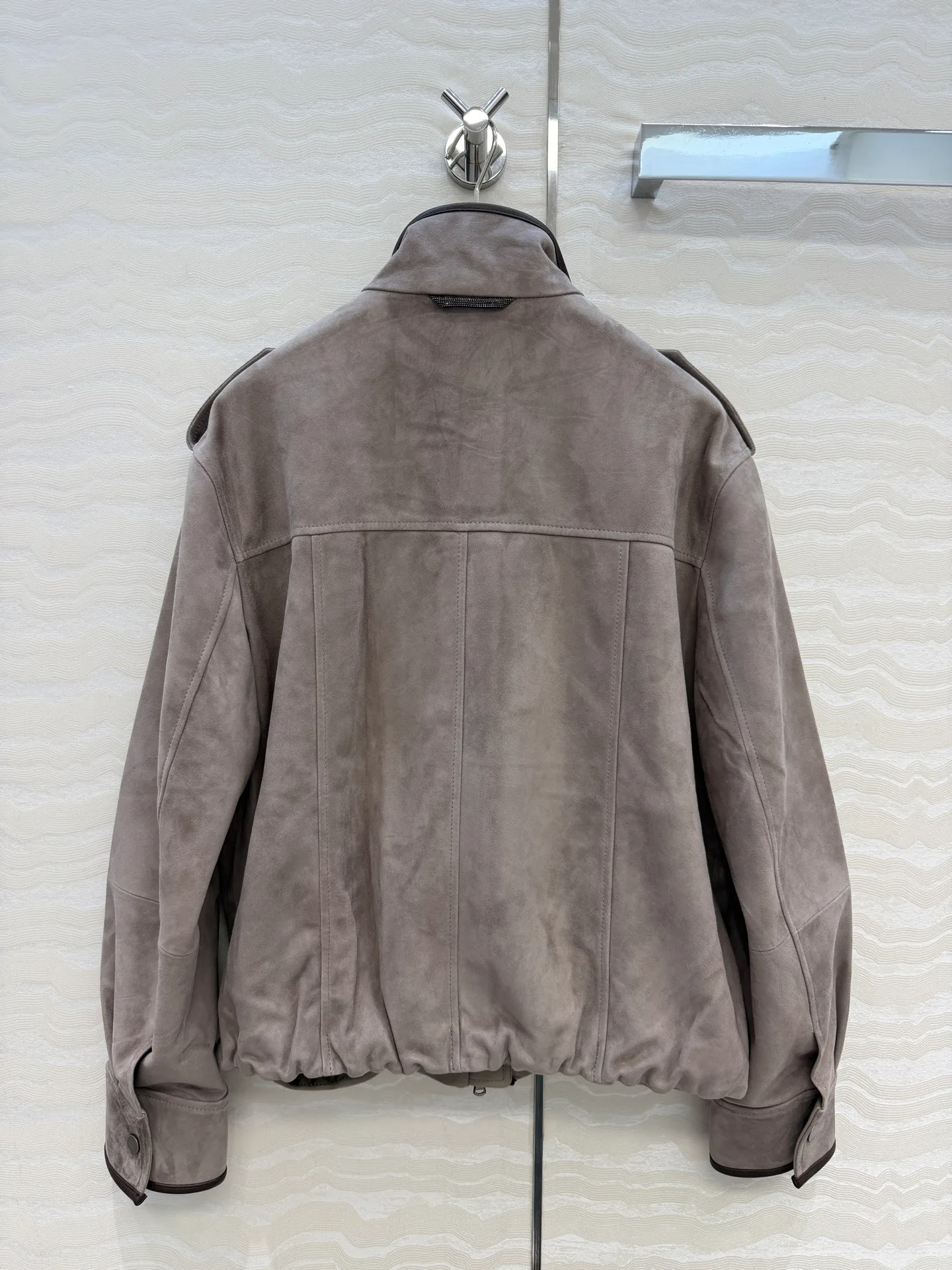 Кожаные Куртки И Дублёнки Женские Brunello Cucinelli 18200799