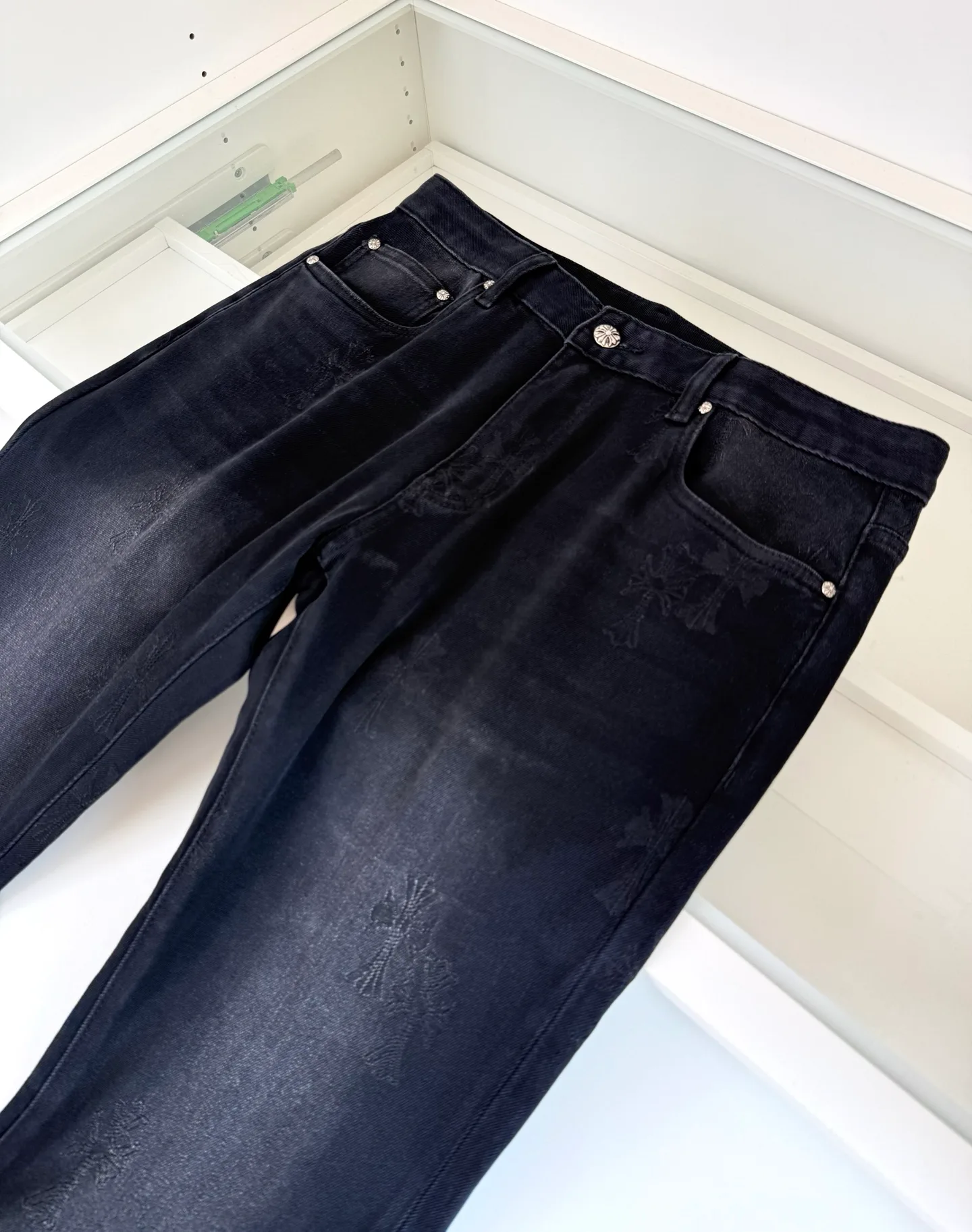 Джинсы Мужские Chrome Hearts 18566977
