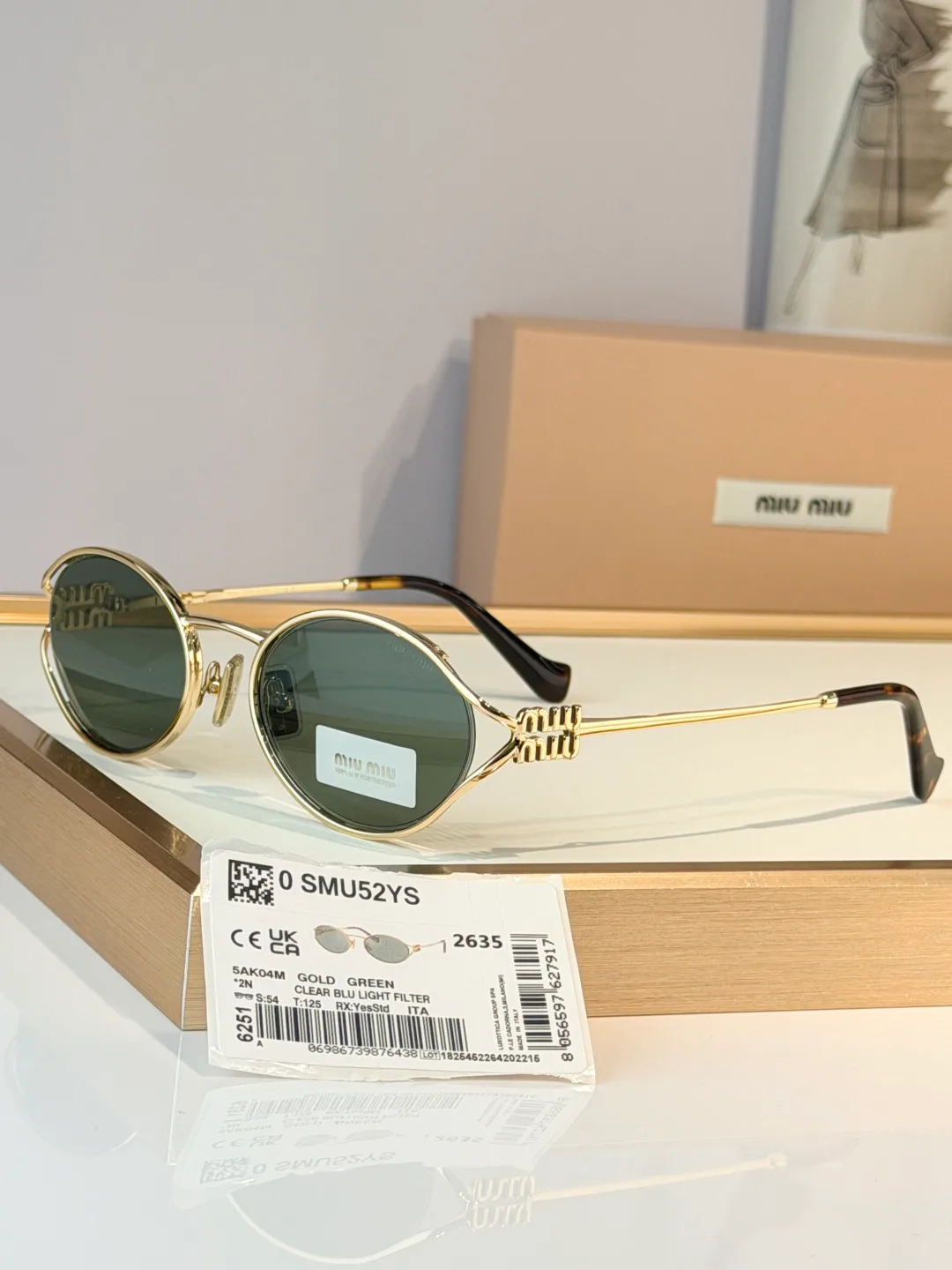 Очки Miu Miu 12222135