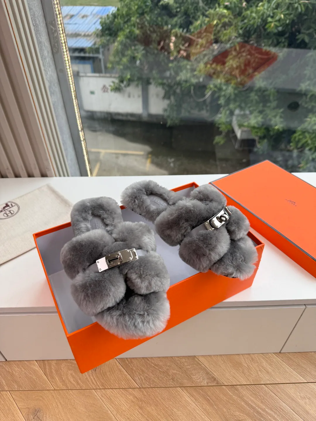 Тапочки Женские Hermes 18053531