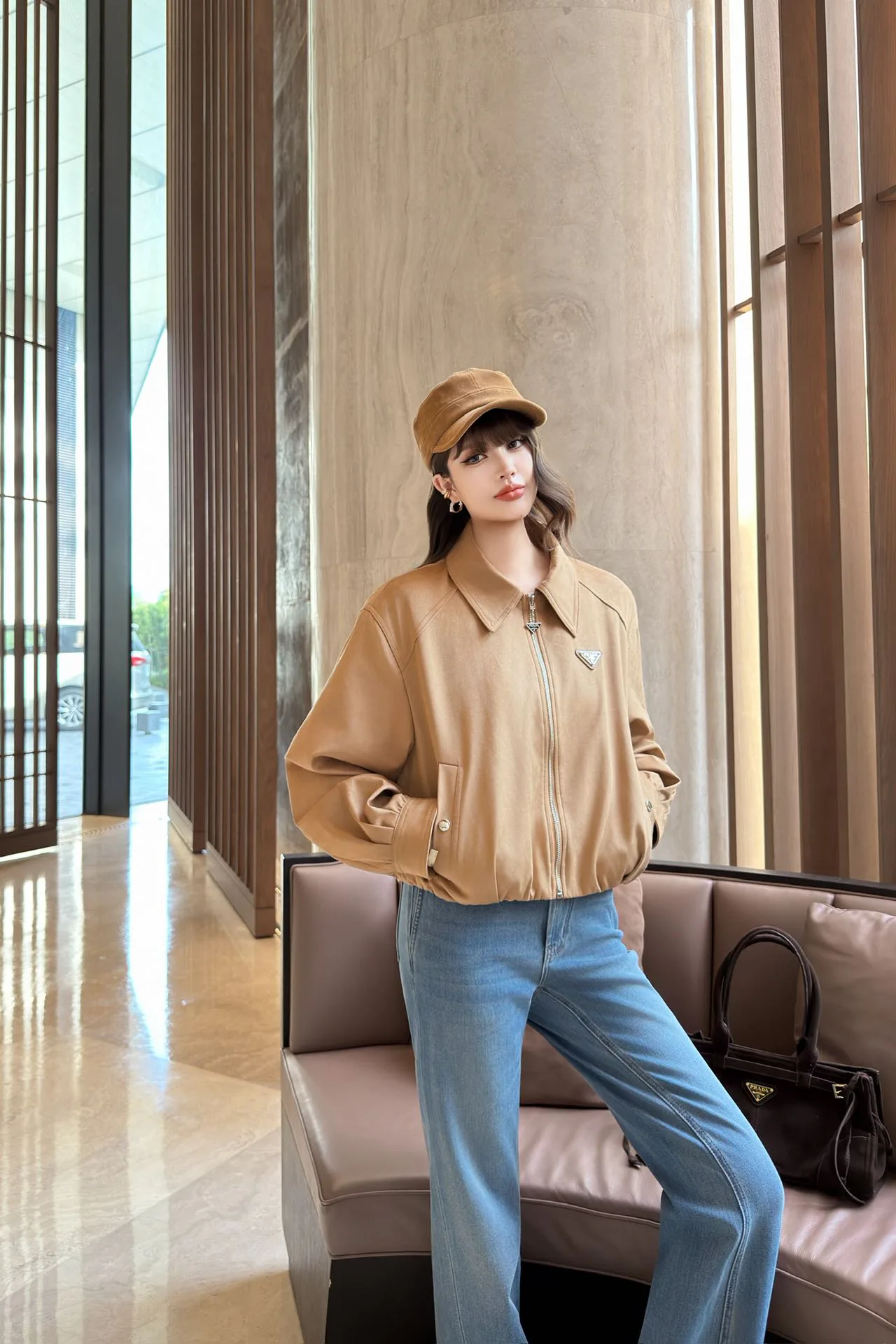 Куртки И Пуховики Женские Prada 18249137