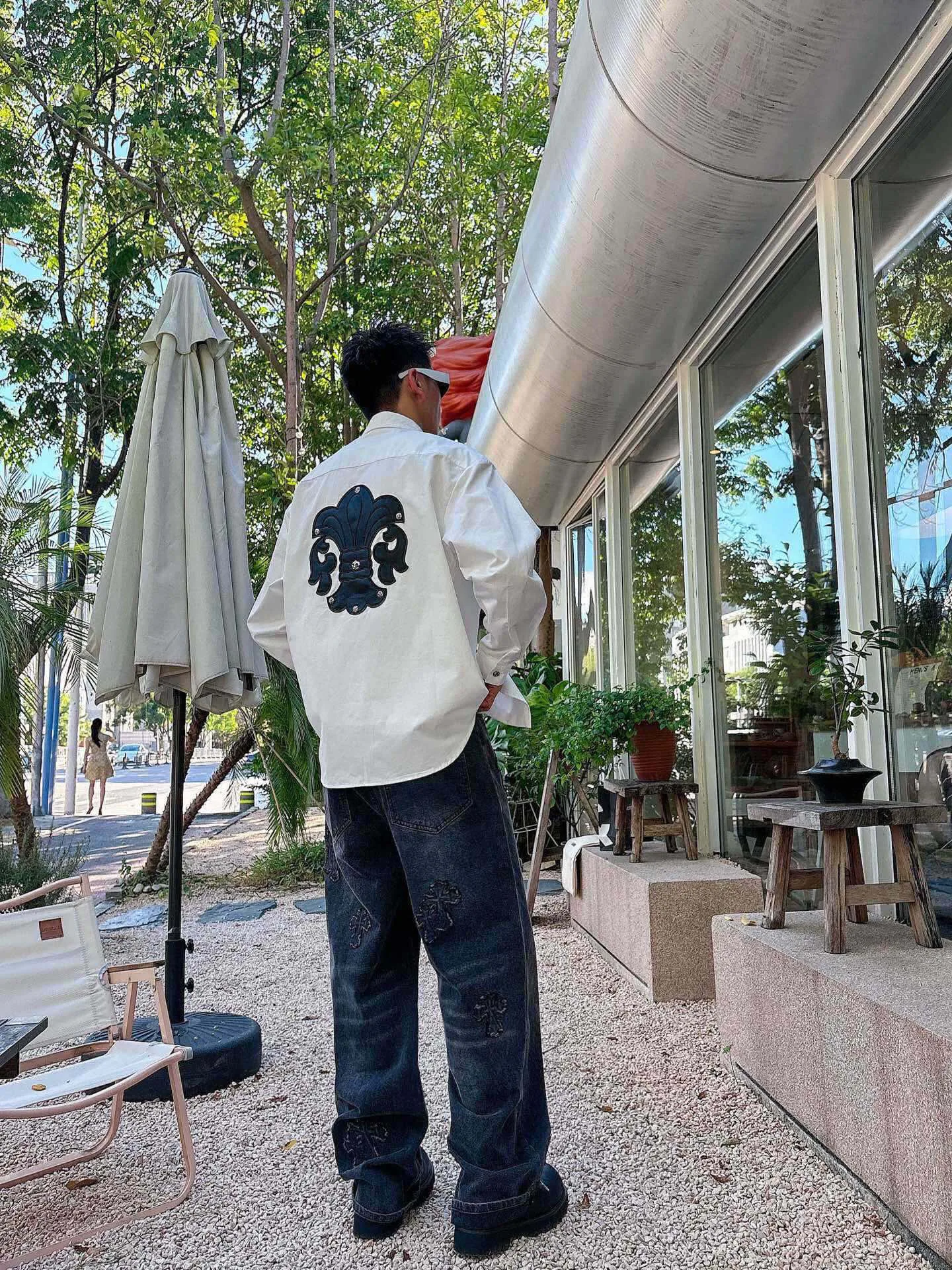 Рубашки Мужские Chrome Hearts 787589