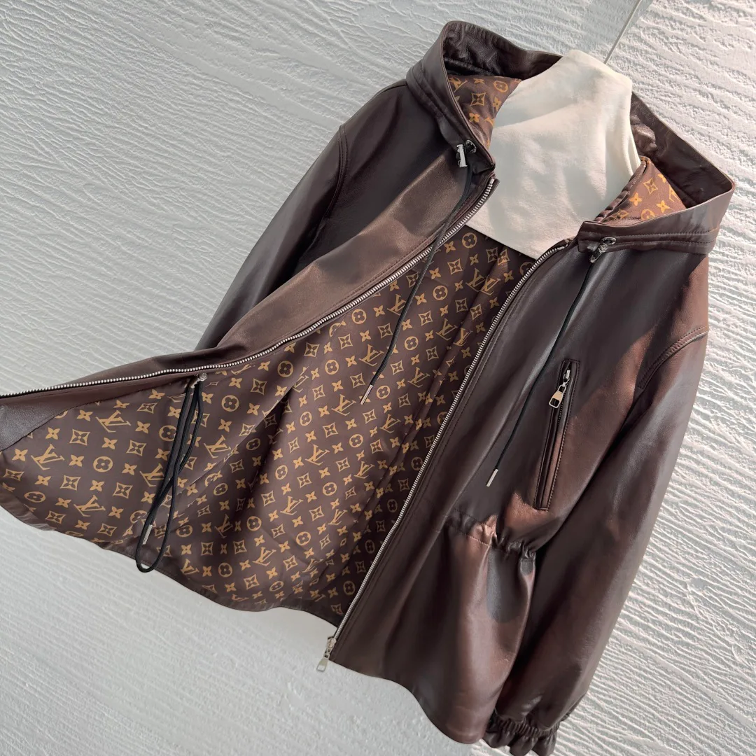 Кожаные Куртки И Дублёнки Женские Louis Vuitton 17474153