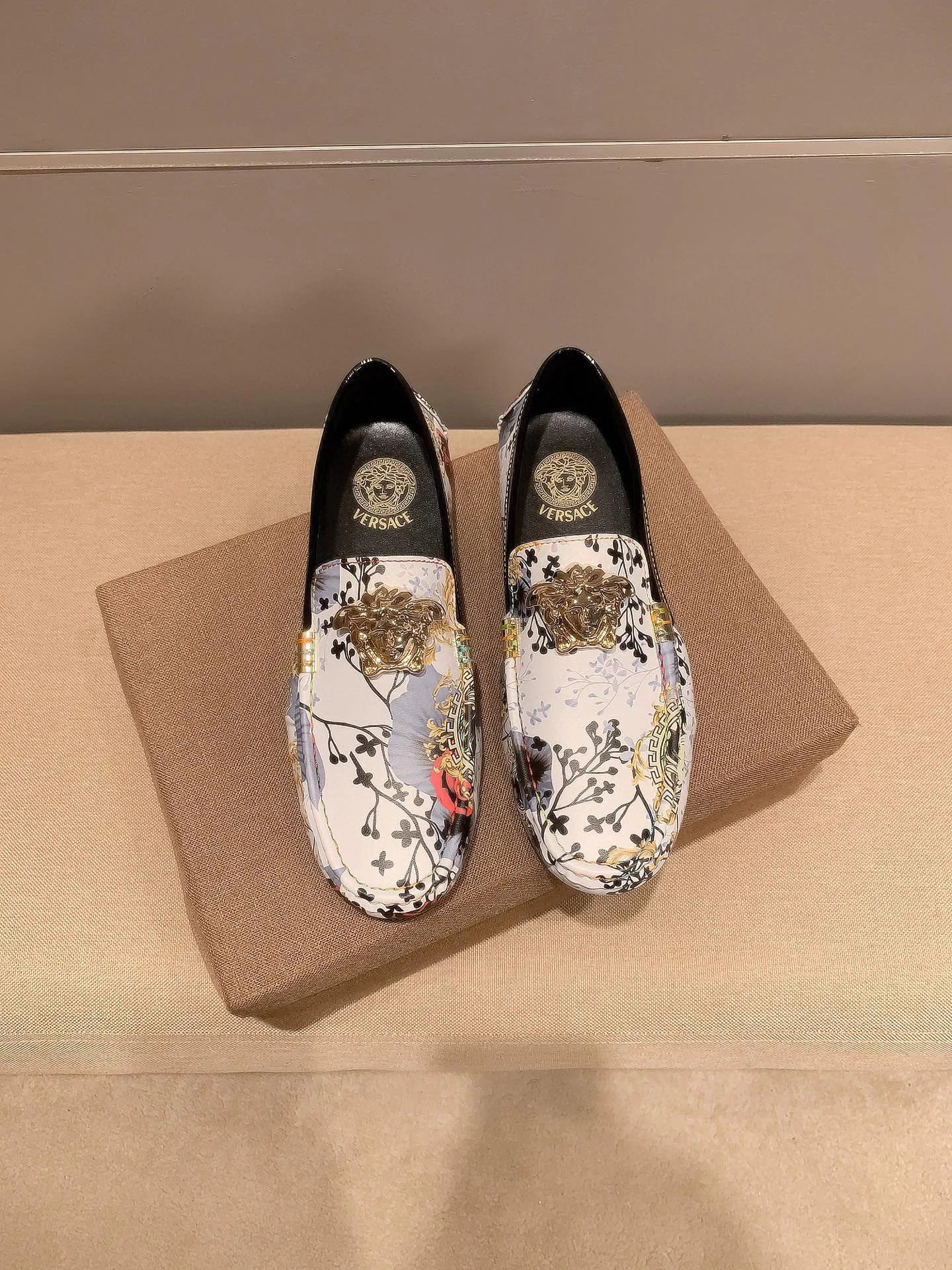 Мокасины Мужские Versace 1872425