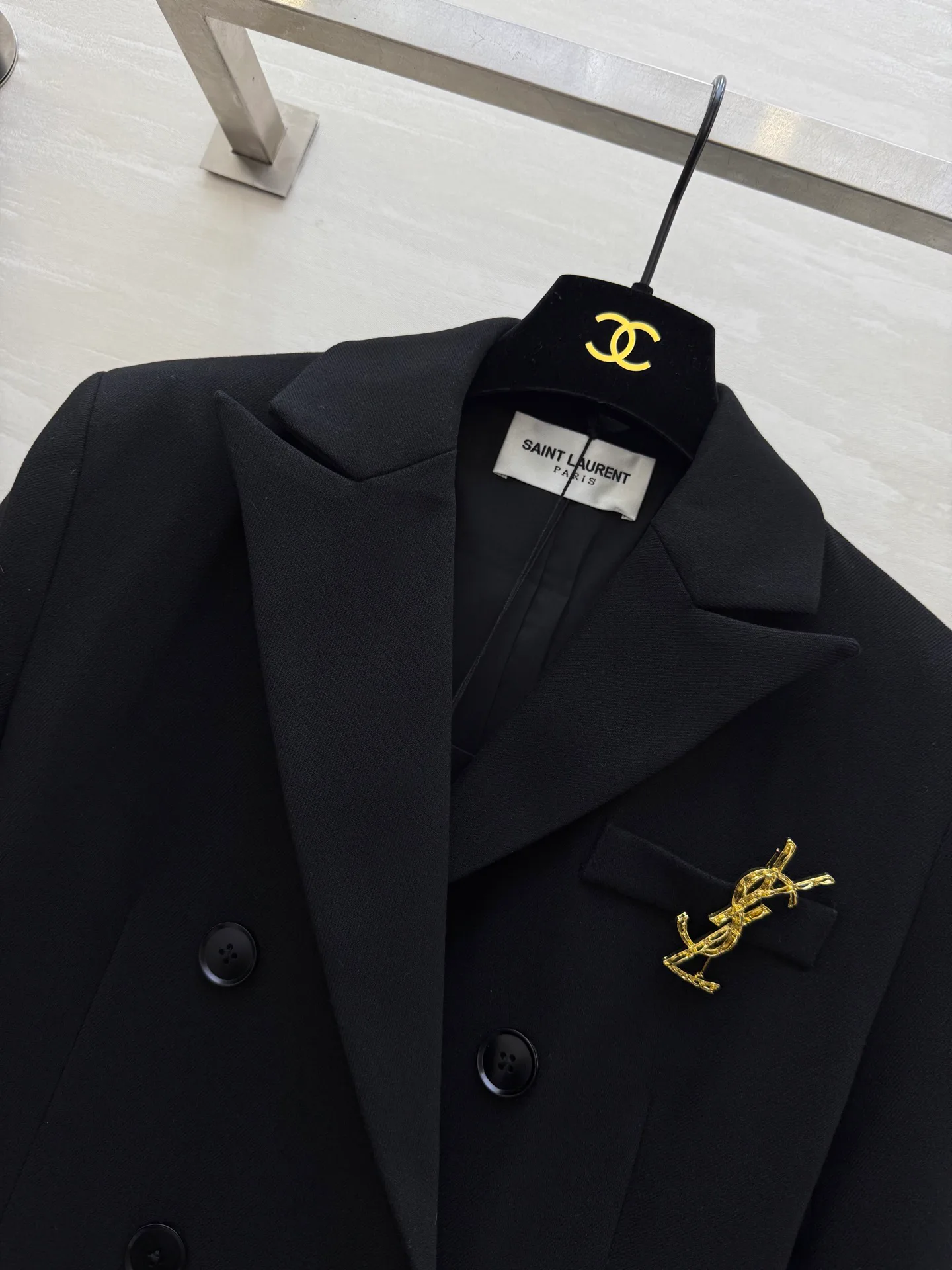 Пальто И Тренчи Мужские Saint Laurent 1565179