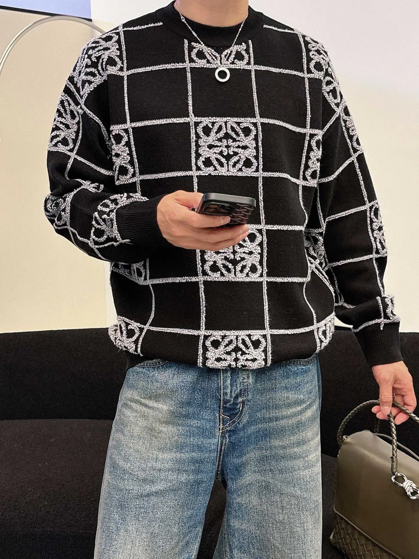 Джемперы И Свитеры Мужские Loewe 4861988