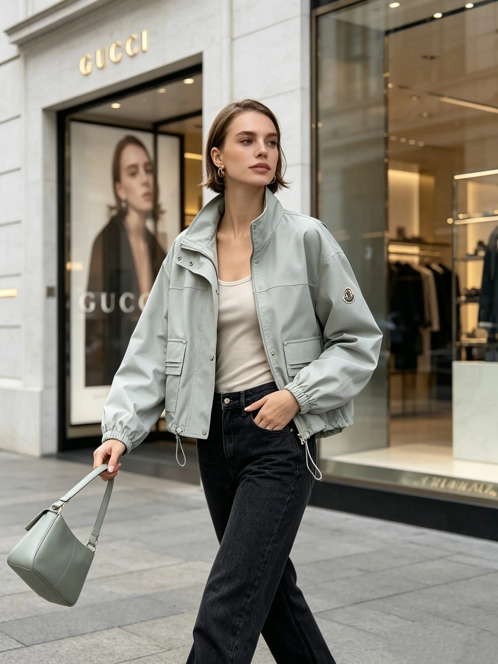 Куртки И Пуховики Женские Moncler 17986482