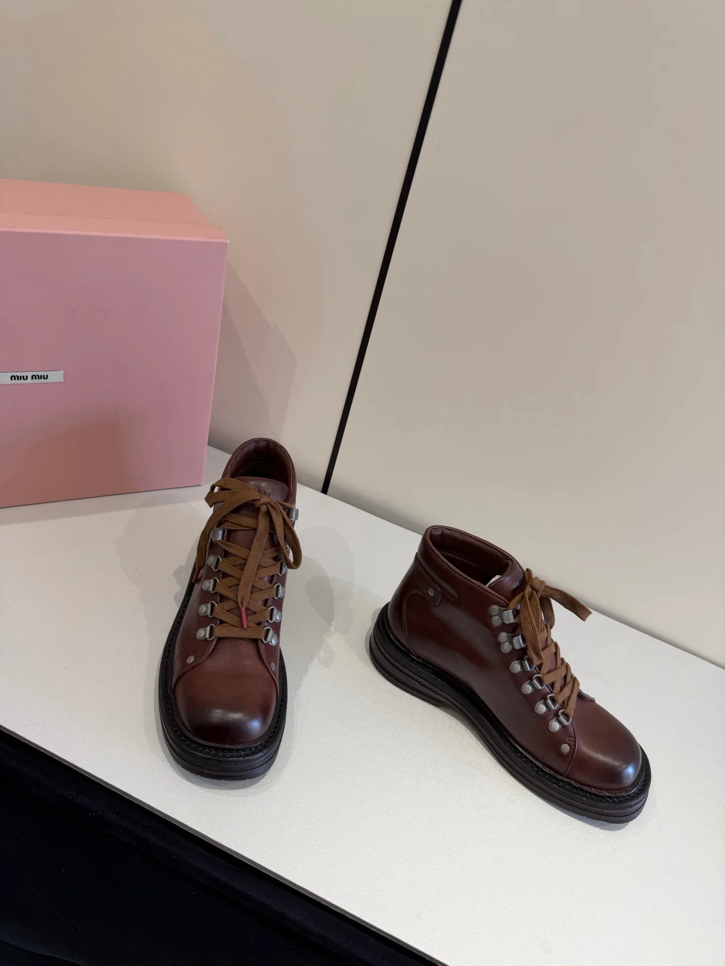 Ботинки Женские Miu Miu 17977306