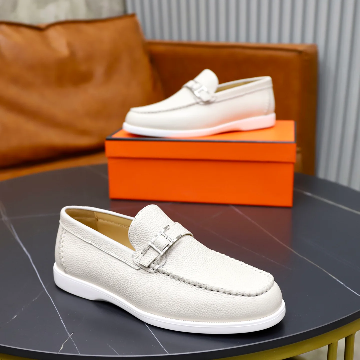 Лоферы И Туфли Мужские Hermes 18103086