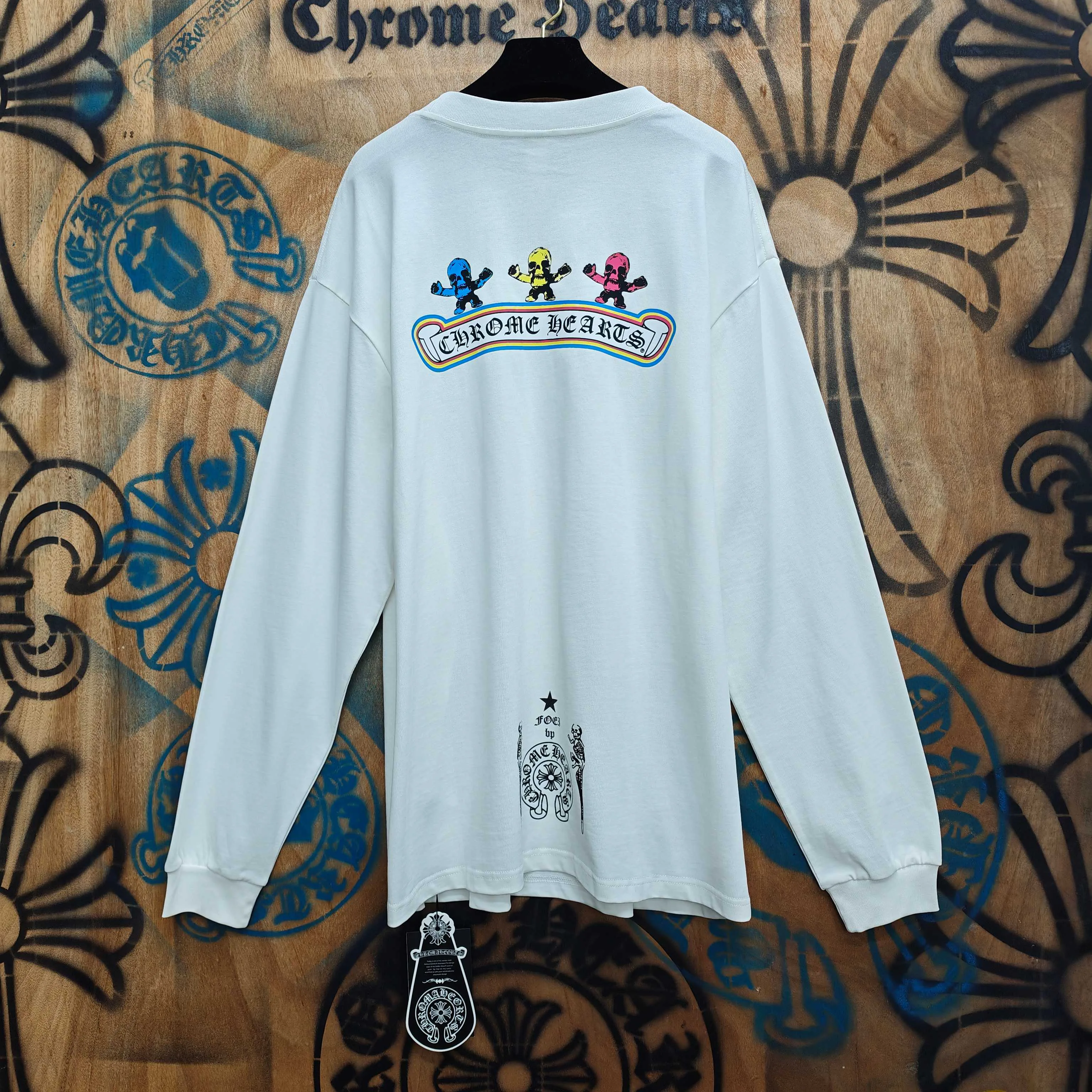 Лонгсливы Мужские Chrome Hearts 11808772