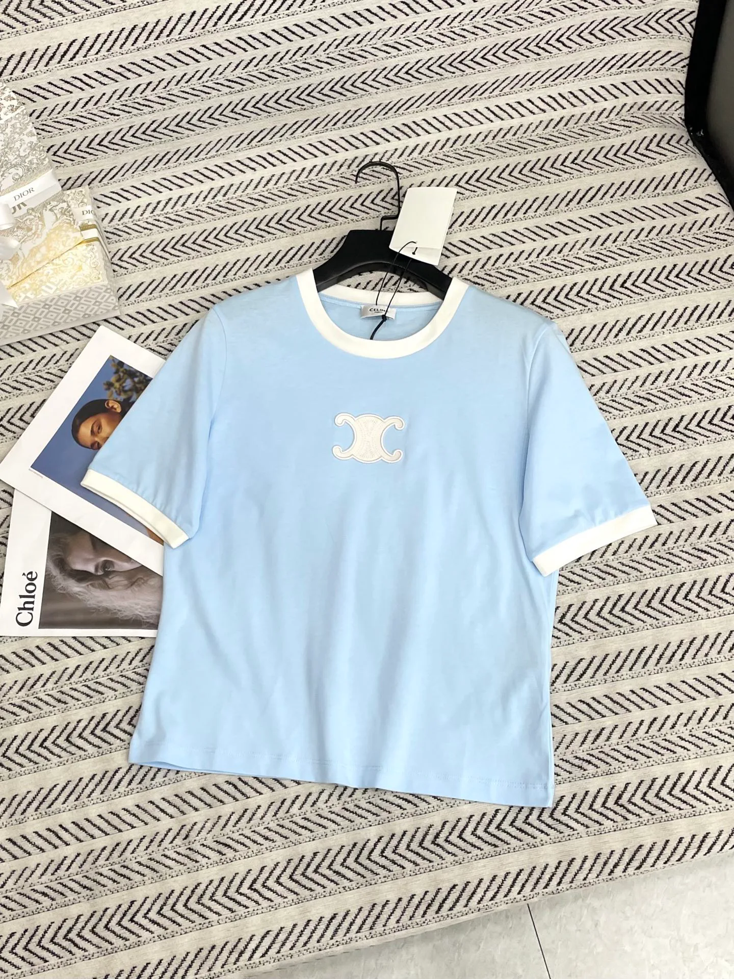 Футболки Женские Celine 4875089