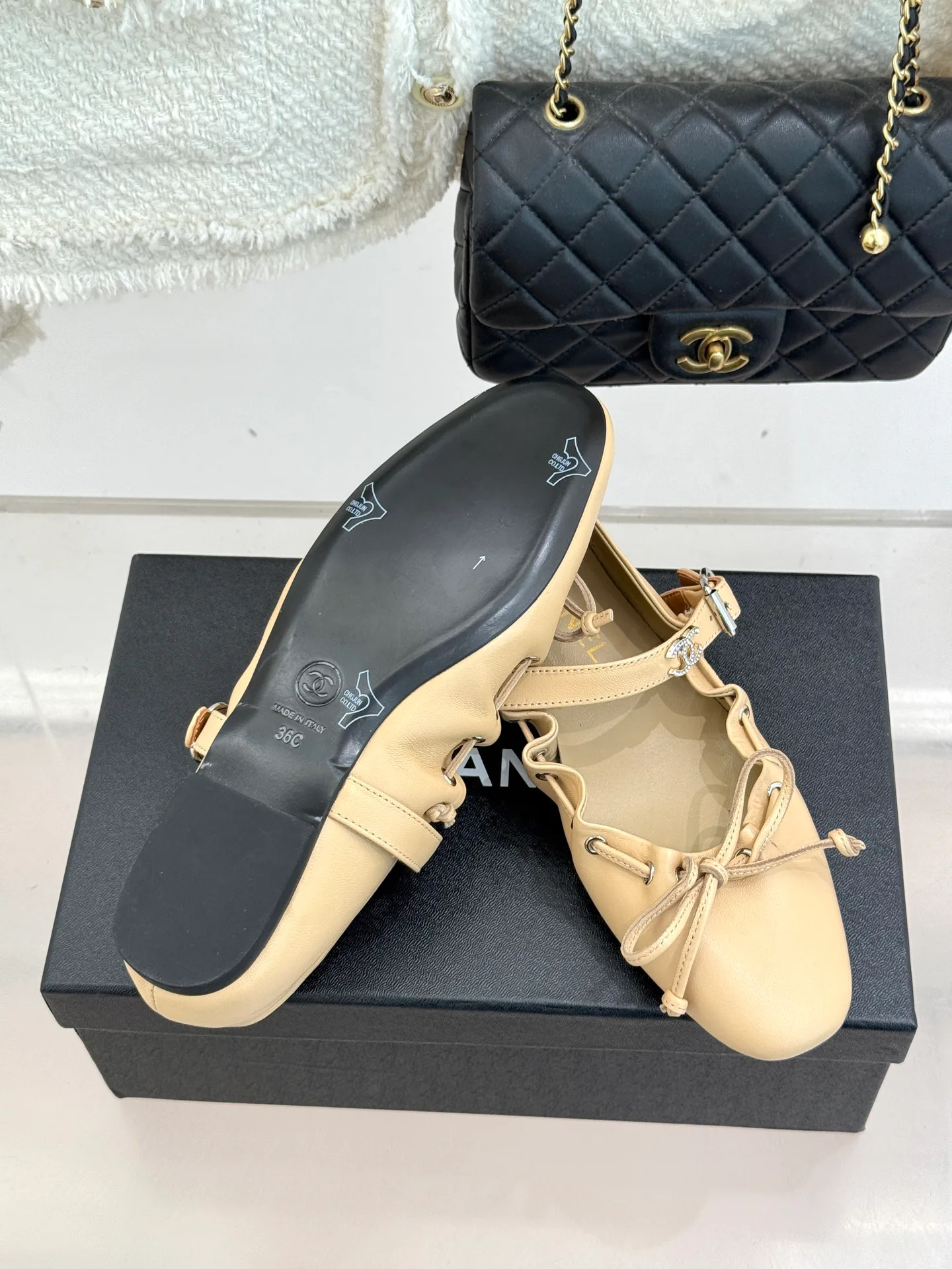 Балетки Женские Chanel 841058