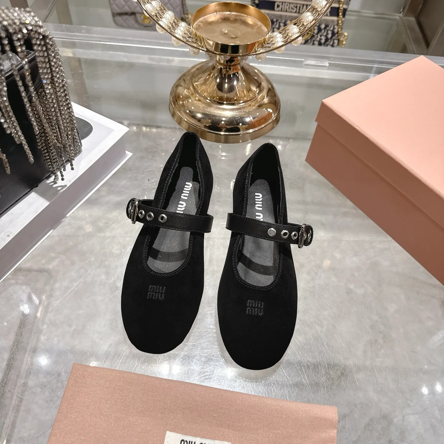 Балетки Женские Miu Miu 11677175