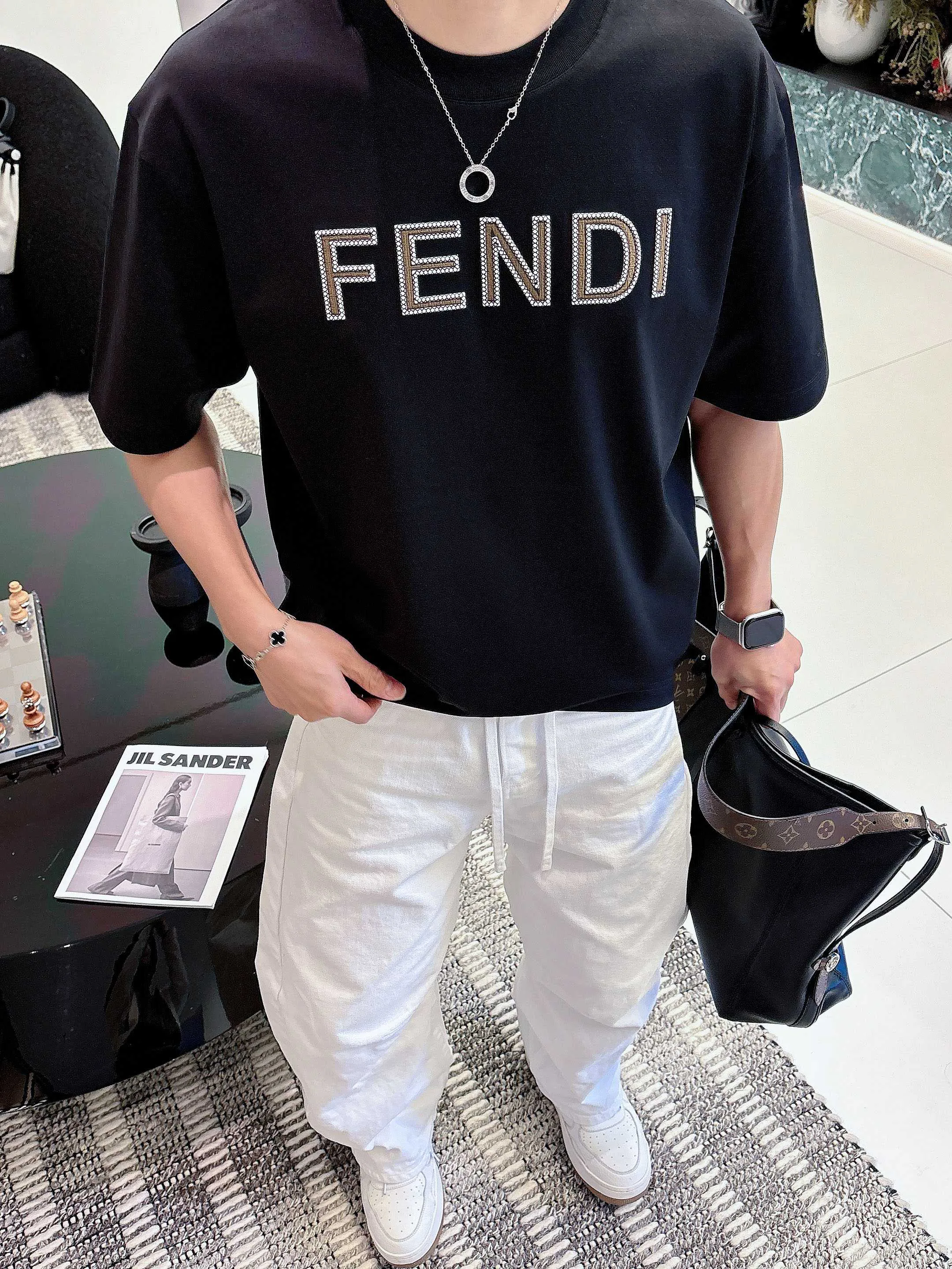 Футболки Мужские Fendi 9465292