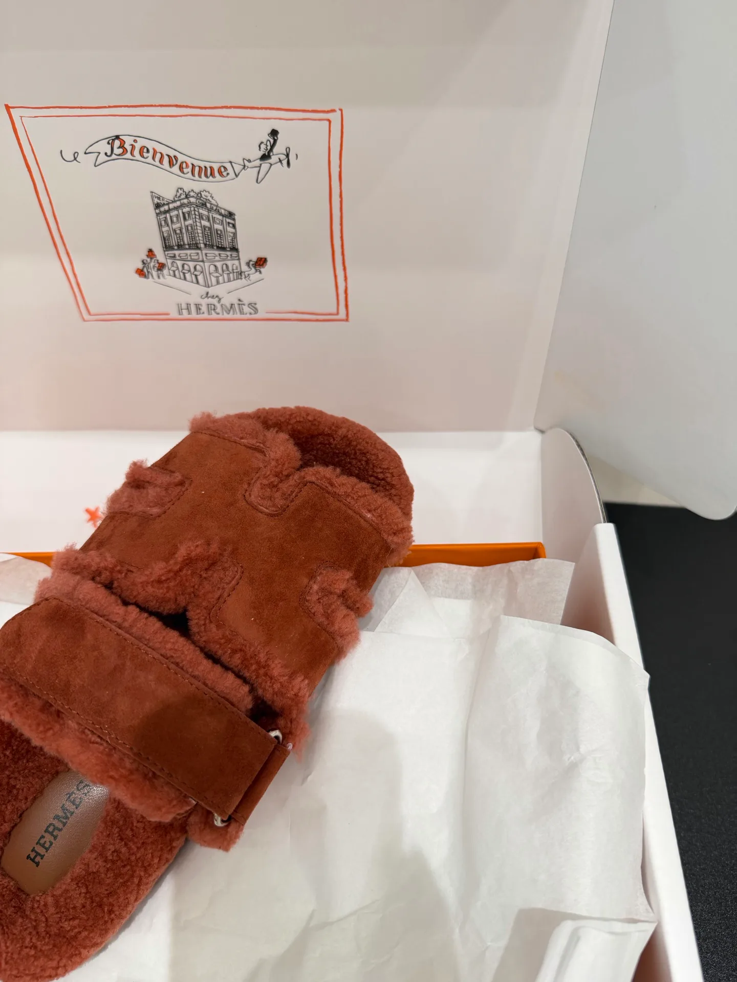 Тапочки Женские Hermes 17956512