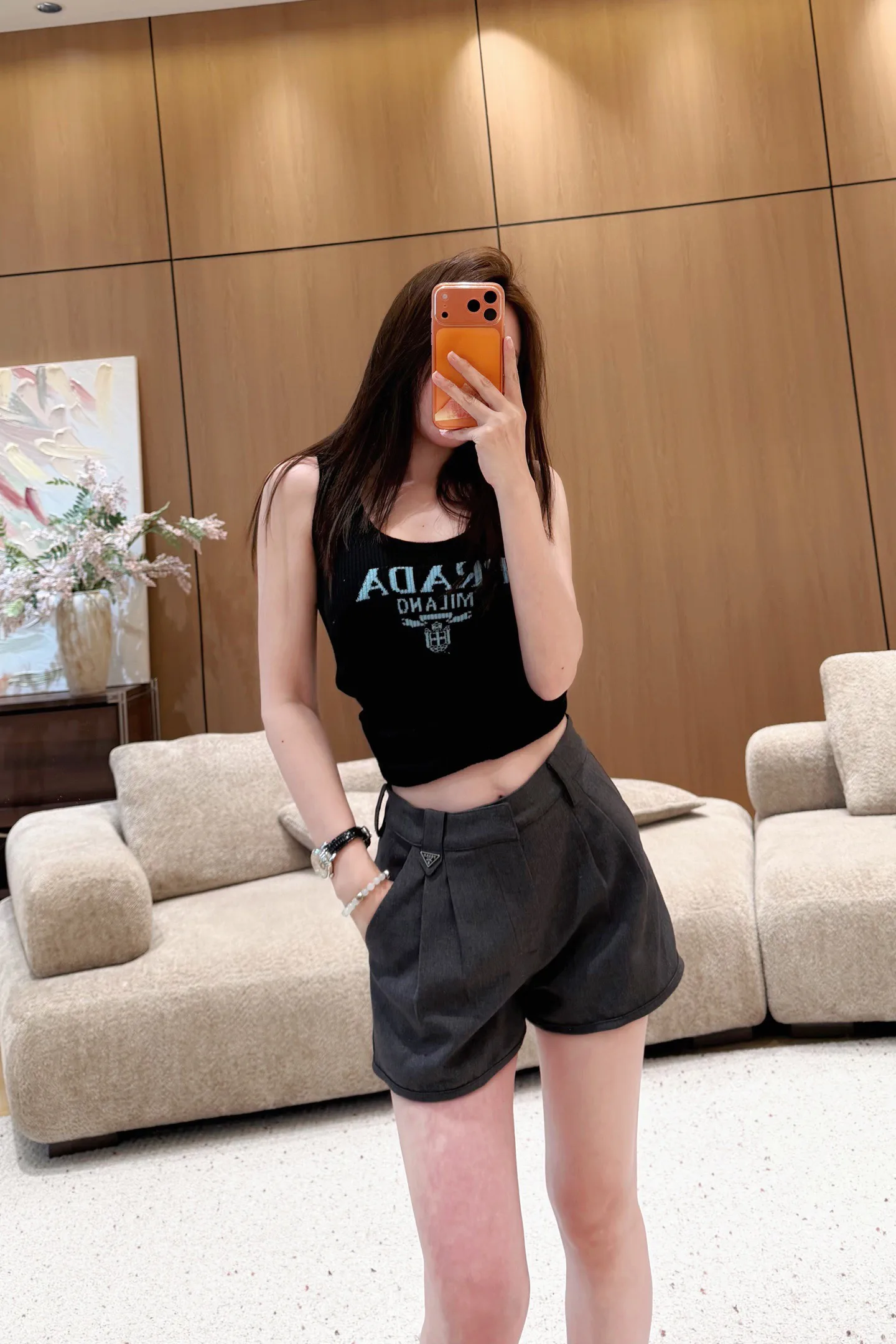 Шорты Женские Prada 11332588